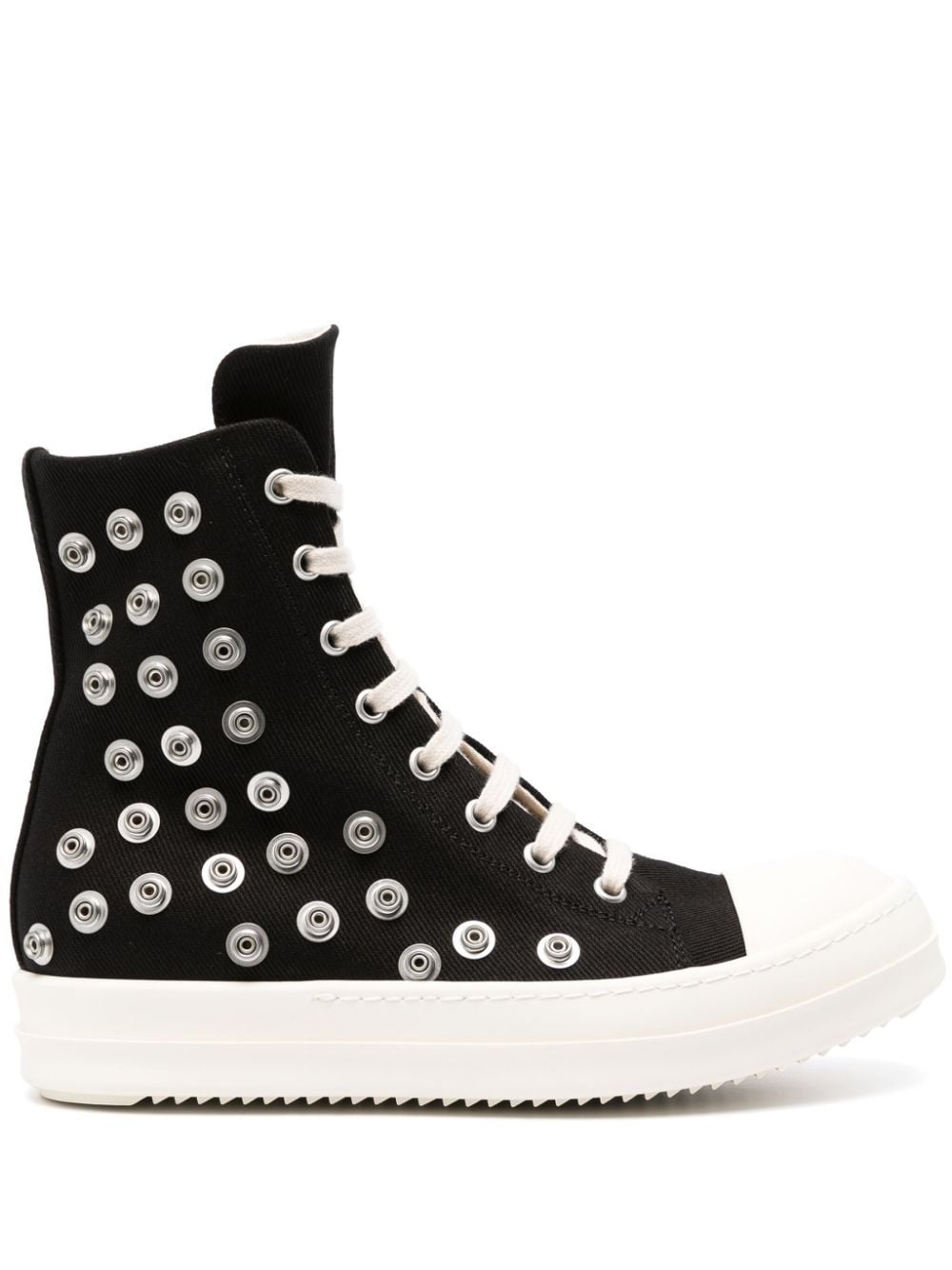 rubber-toecap  hi-top sneakers - 1