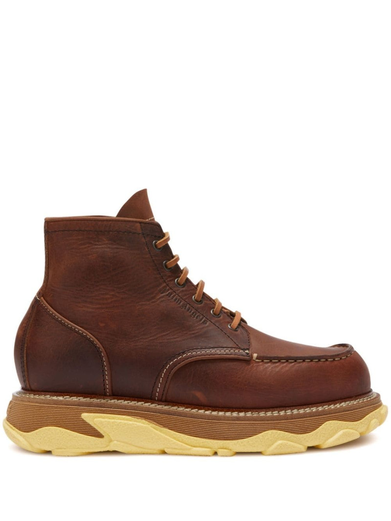 Hybrid lace-up boots 1