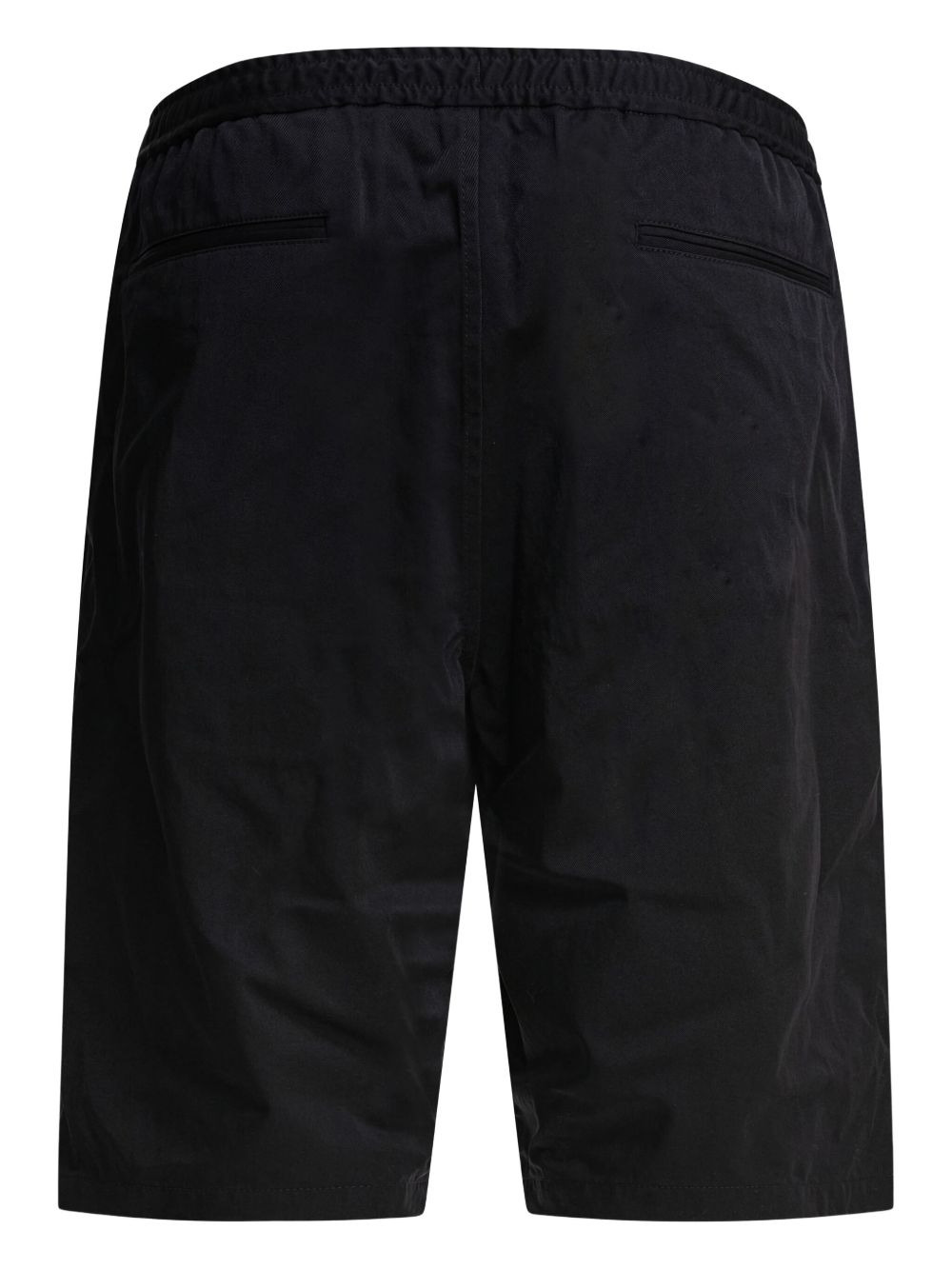 pleated-details shorts - 2