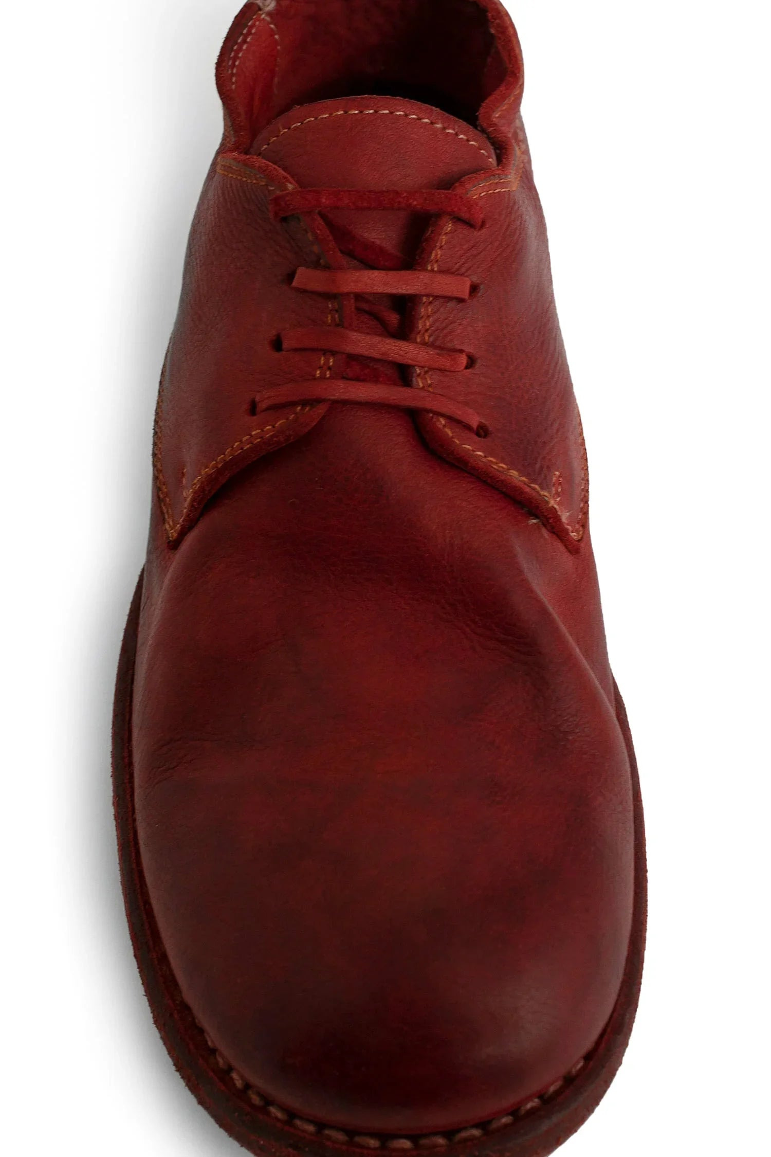 GUIDI WOMAN RED LACE-UPS - 5