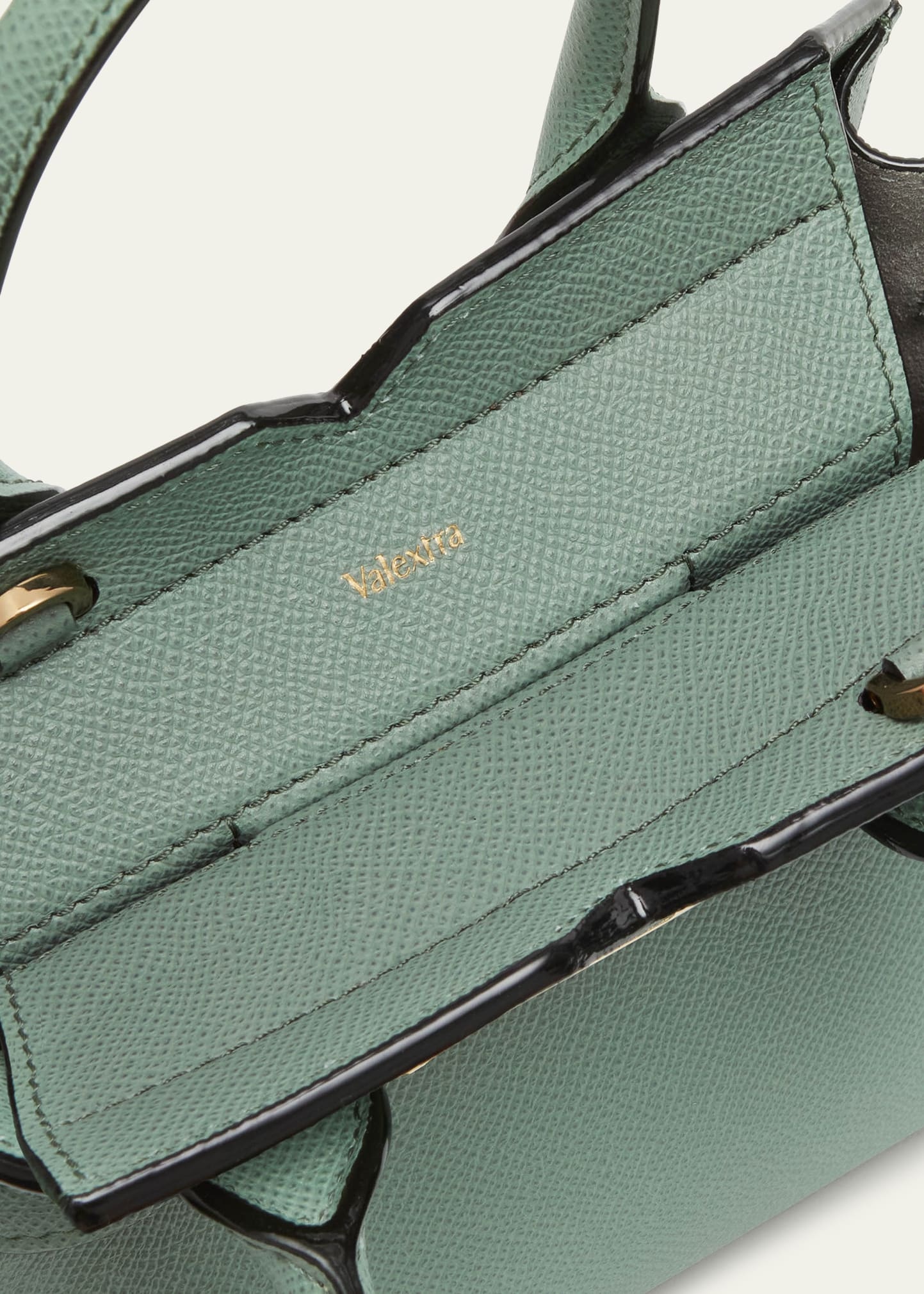 Milano Micro Leather Top-Handle Bag - 4