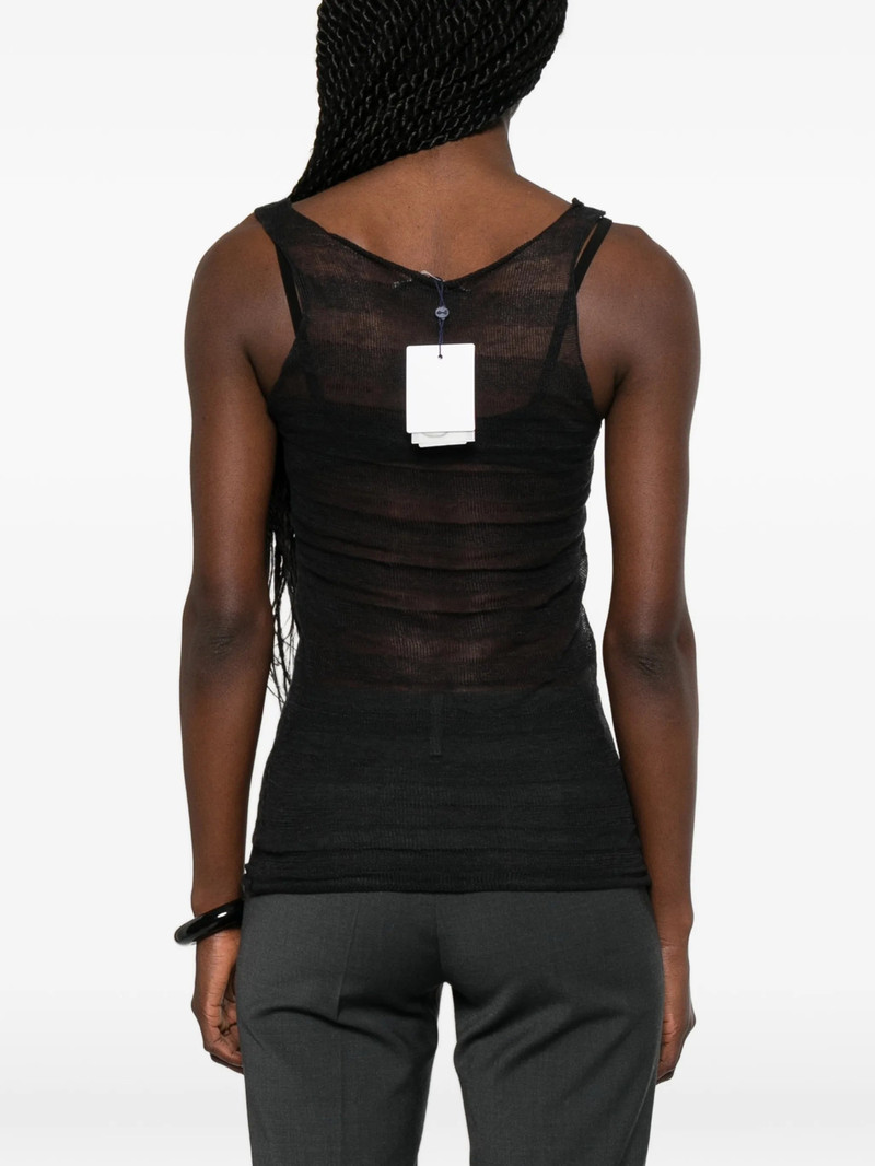 Paloma Wool Dino Striped Sheer Tank Top 5