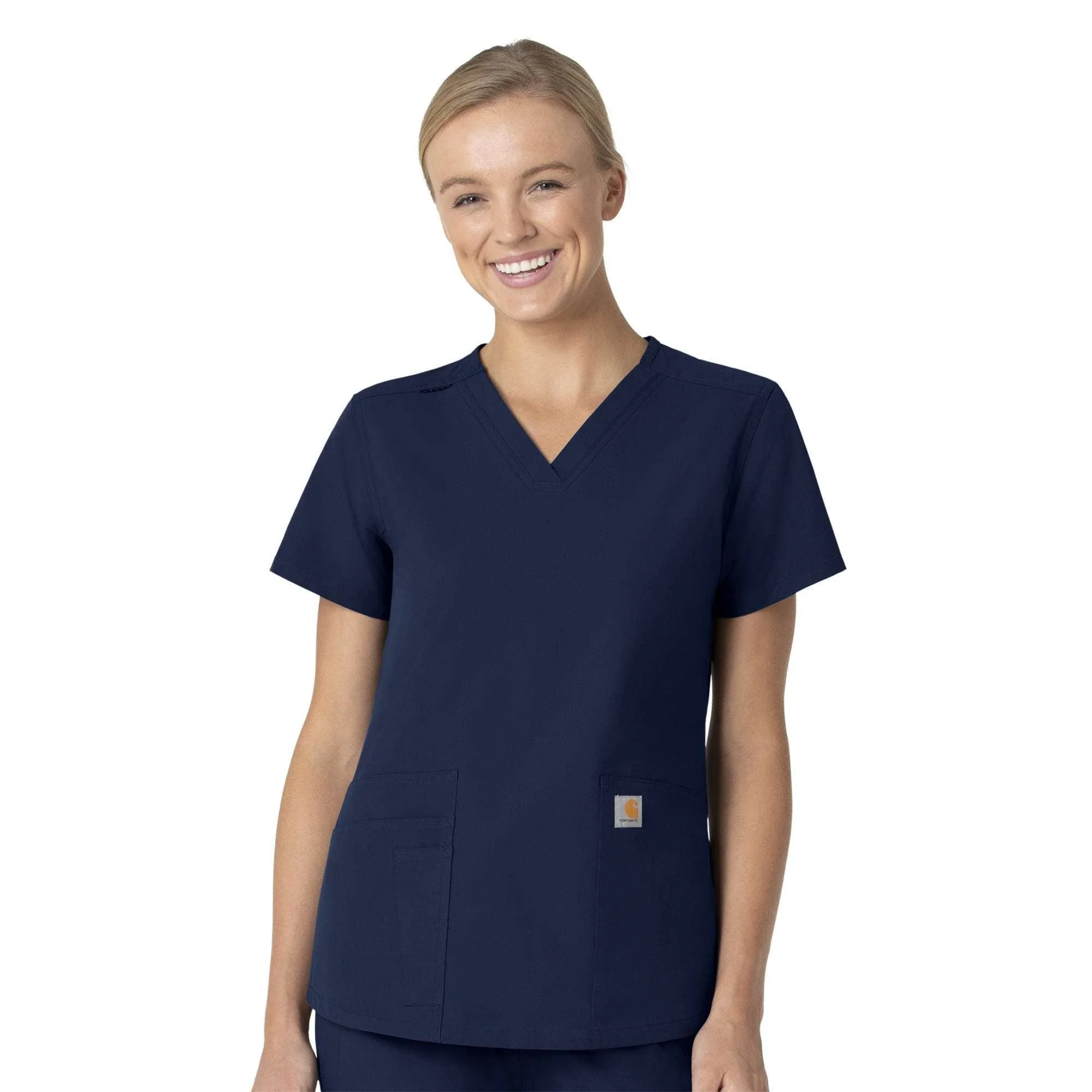 Women's Force Essentials V-Neck Scrub Top - 1