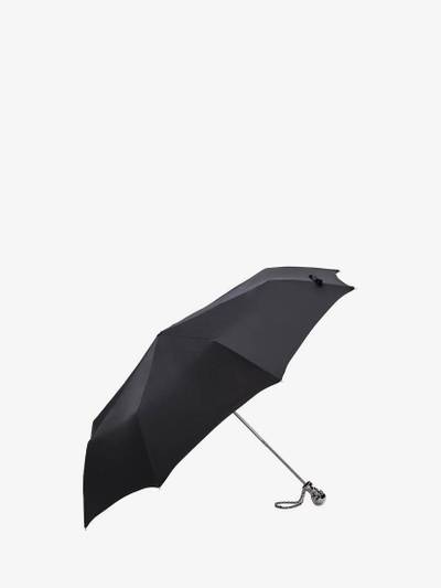 Alexander McQueen Women's Black Skull Umbrella in Black outlook