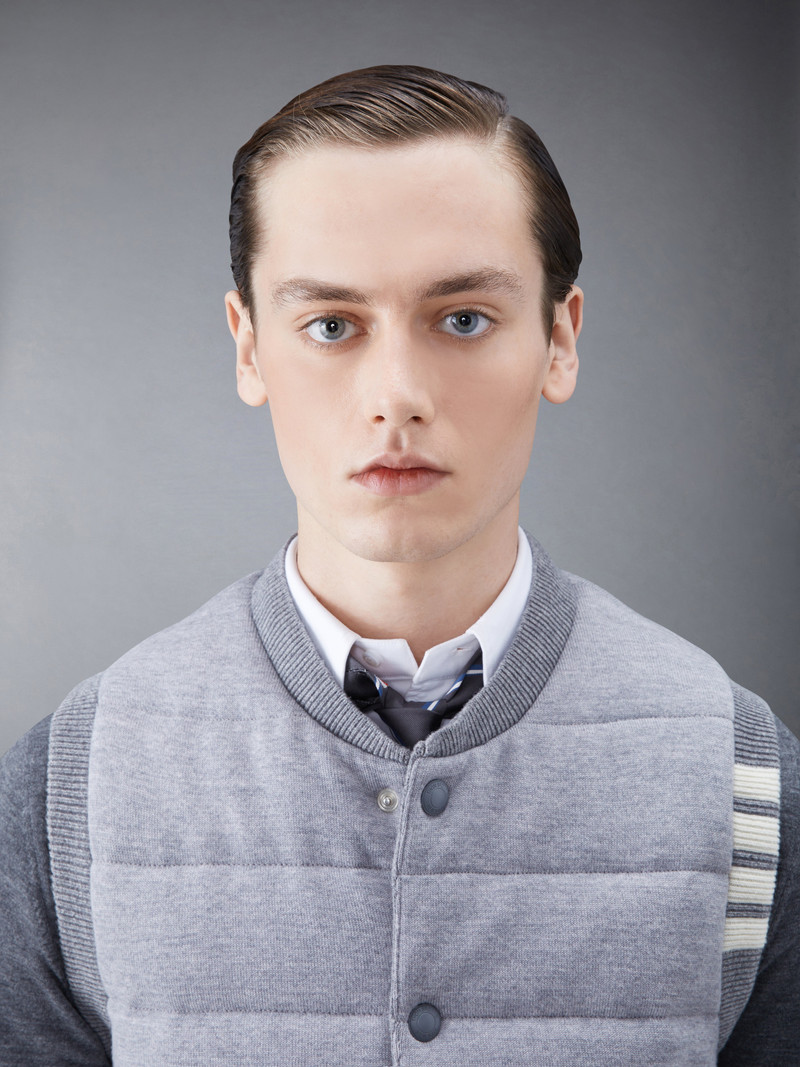 MERINO AND JERSEY DOWN REVERSIBLE VEST 5