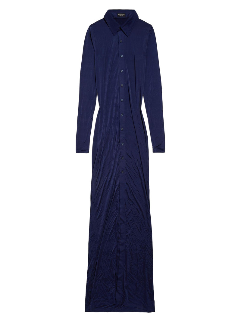 Women's Stretch Maxi Dress - Dark Navy 1