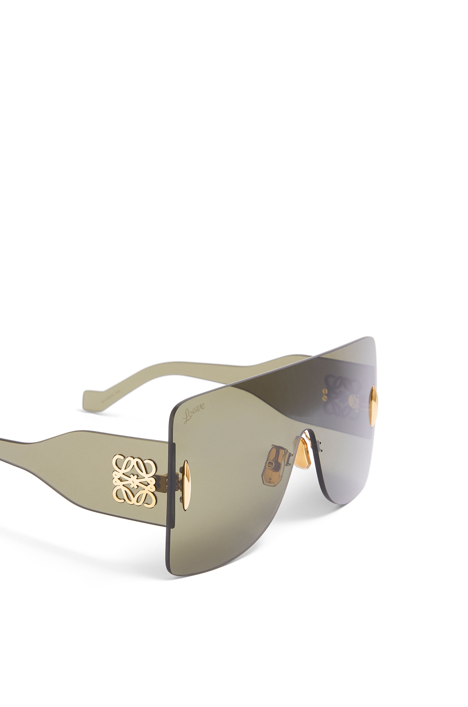 Rectangular mask sunglasses in nylon - 5