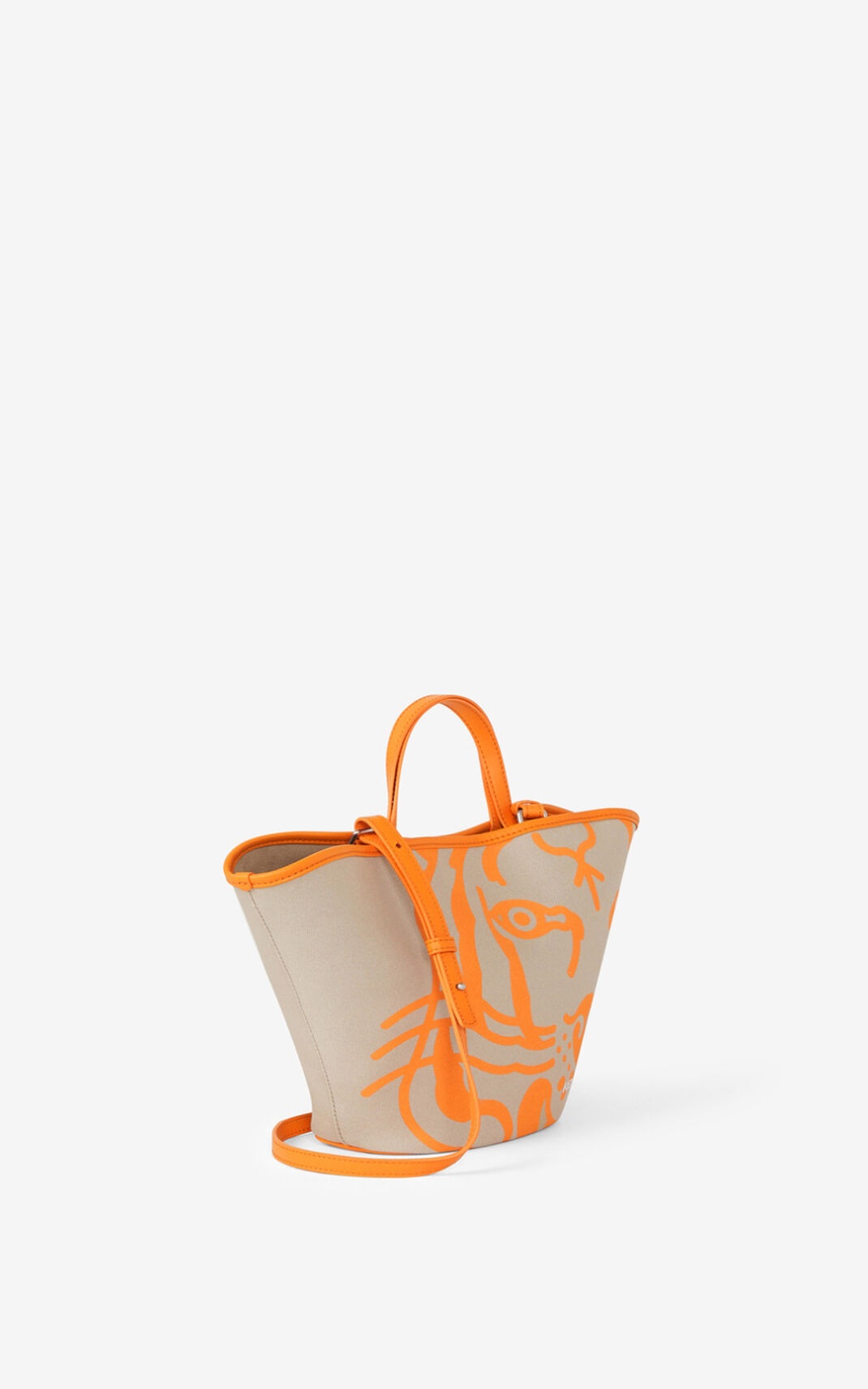 Small K-Tiger shoulder tote bag - 5