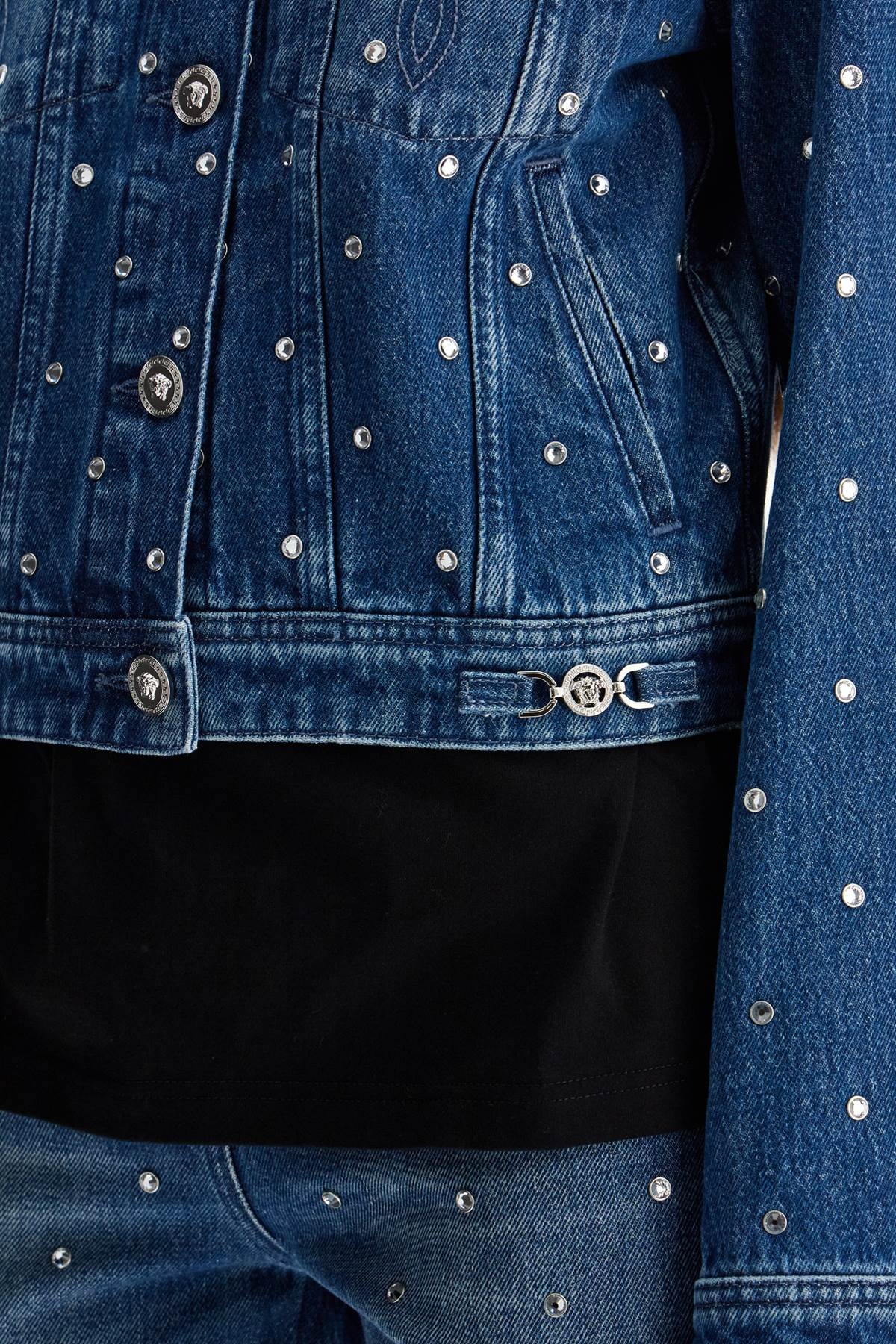 Versace 'starry sky denim jacket - 4