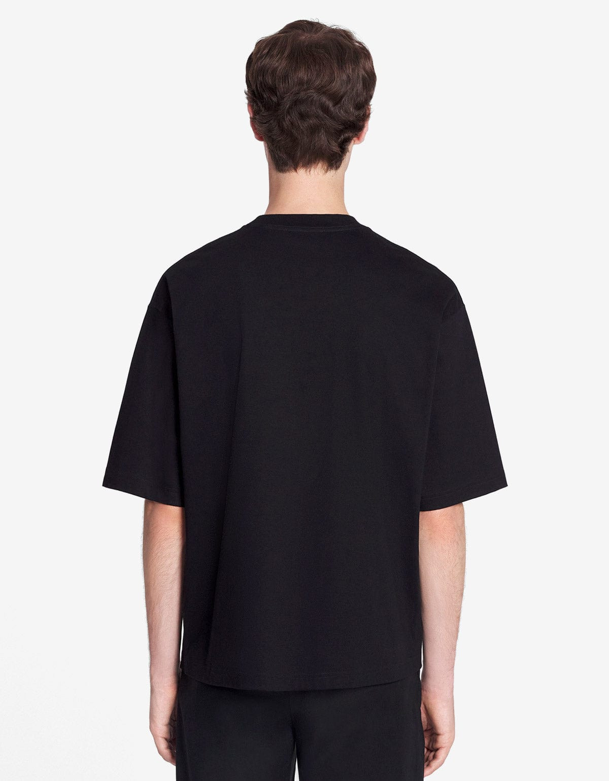 Lanvin Curb Logo Embroidered Oversized T-Shirt - 4