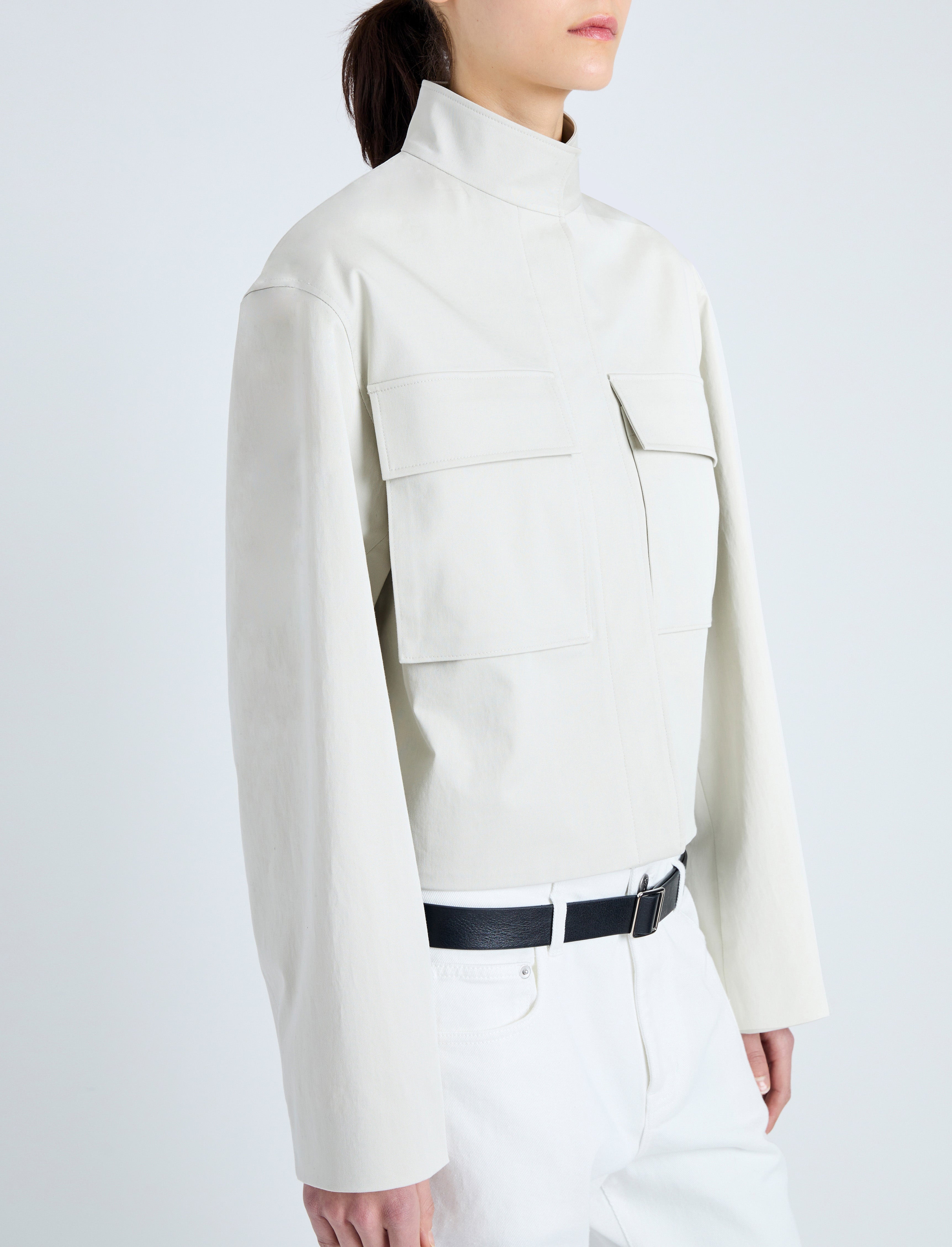 Dylan Jacket in Organic Cotton Twill - 6