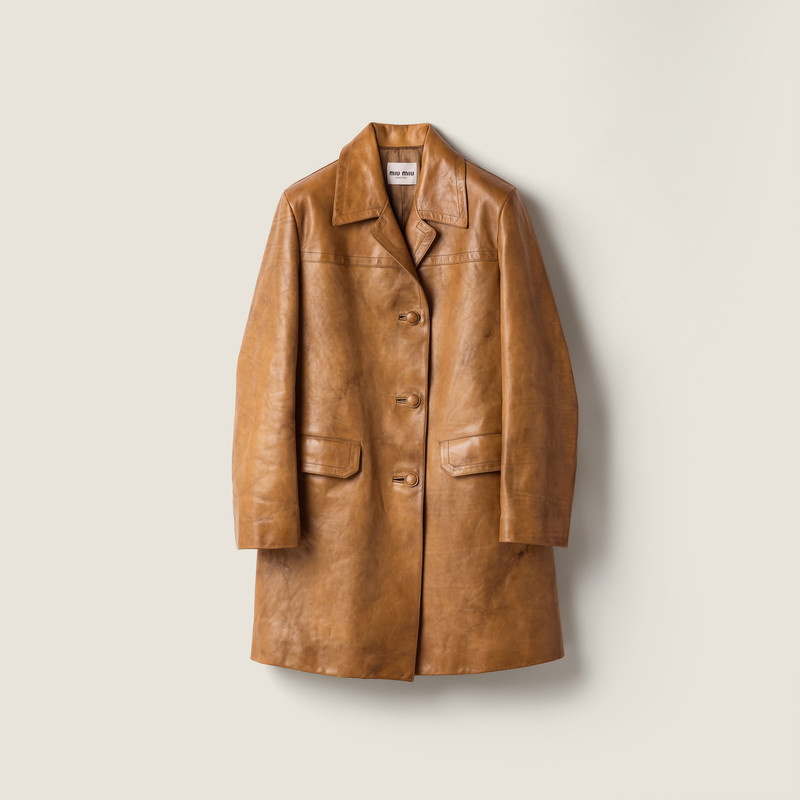 Leather coat 1