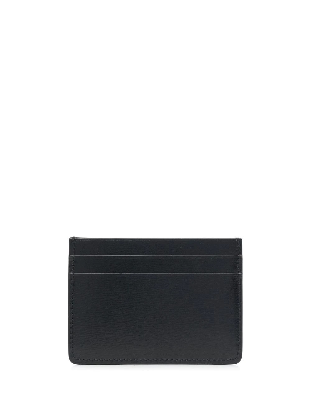 logo-lettering leather cardholder - 2