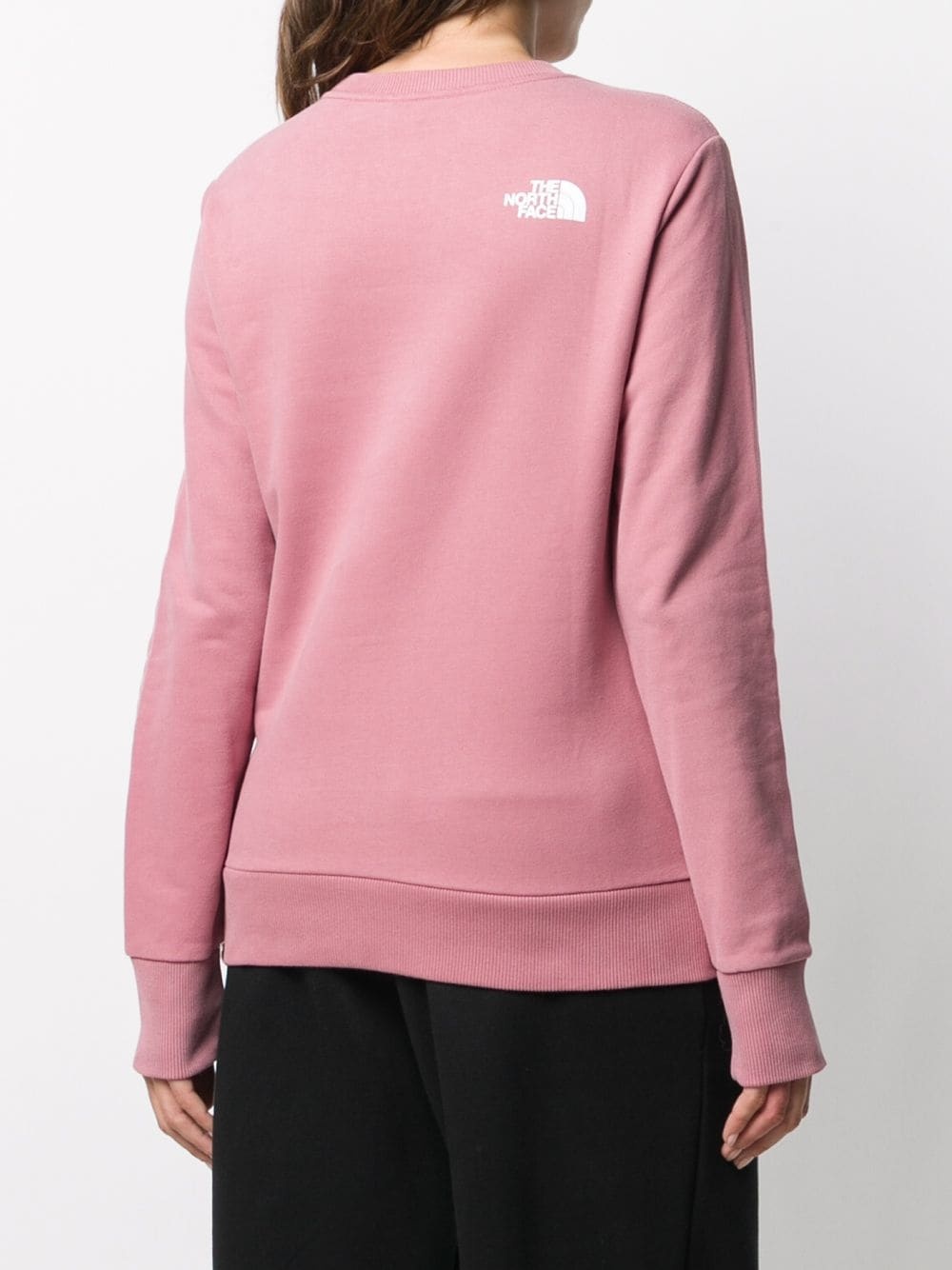 long-sleeved logo print jumper - 4