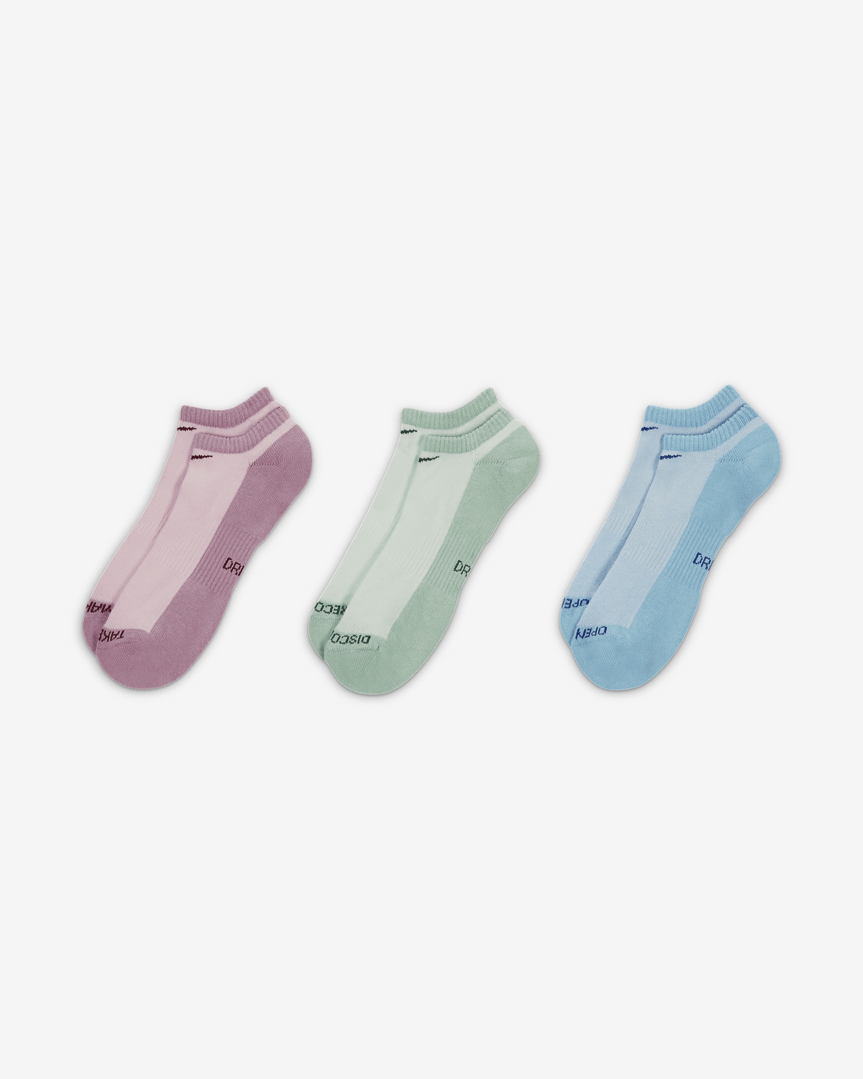 Nike Everyday Lightweight No-Show Socks (3 Pairs) - 2