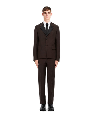 Prada Single-breasted wool and mohair suit outlook
