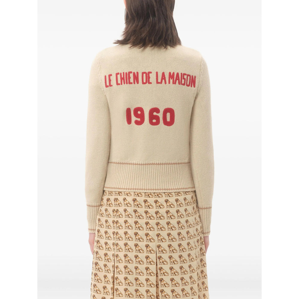 Valentino Neutrals Knitwear - Jumpers Women - 5