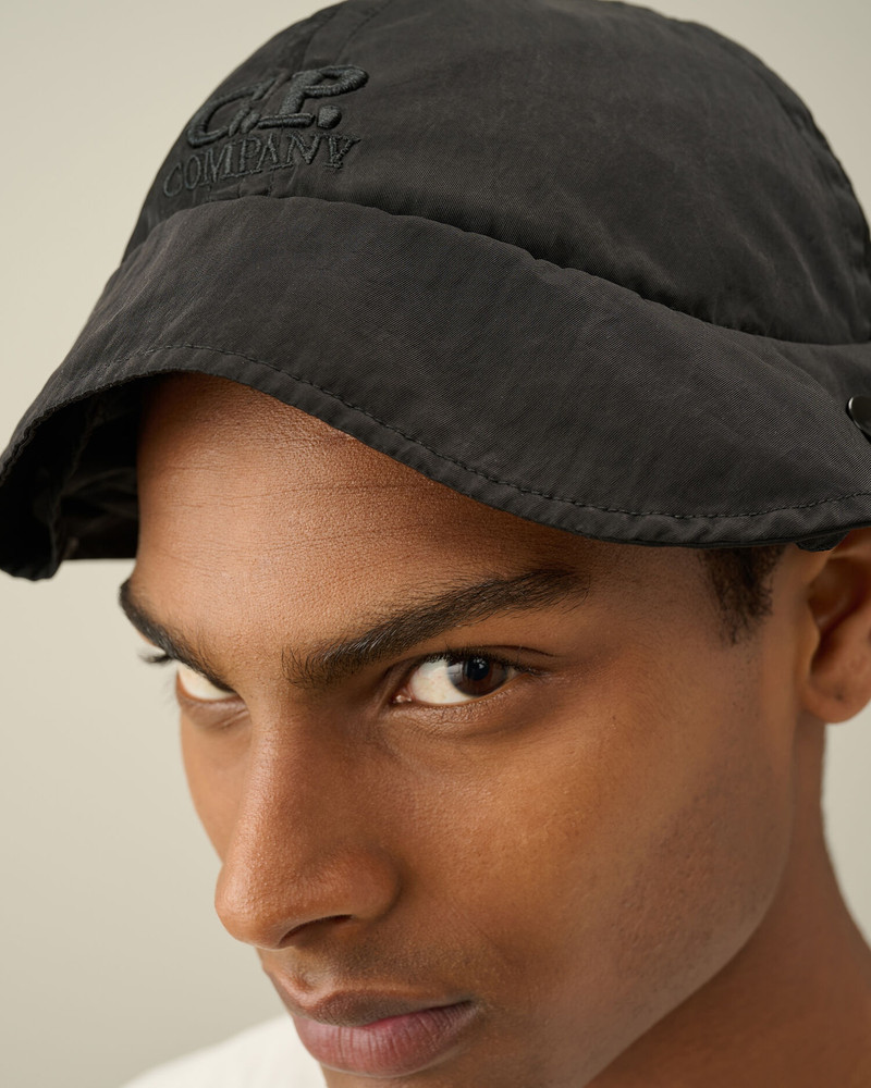 Nylon B Neck Flap Bucket Hat 5