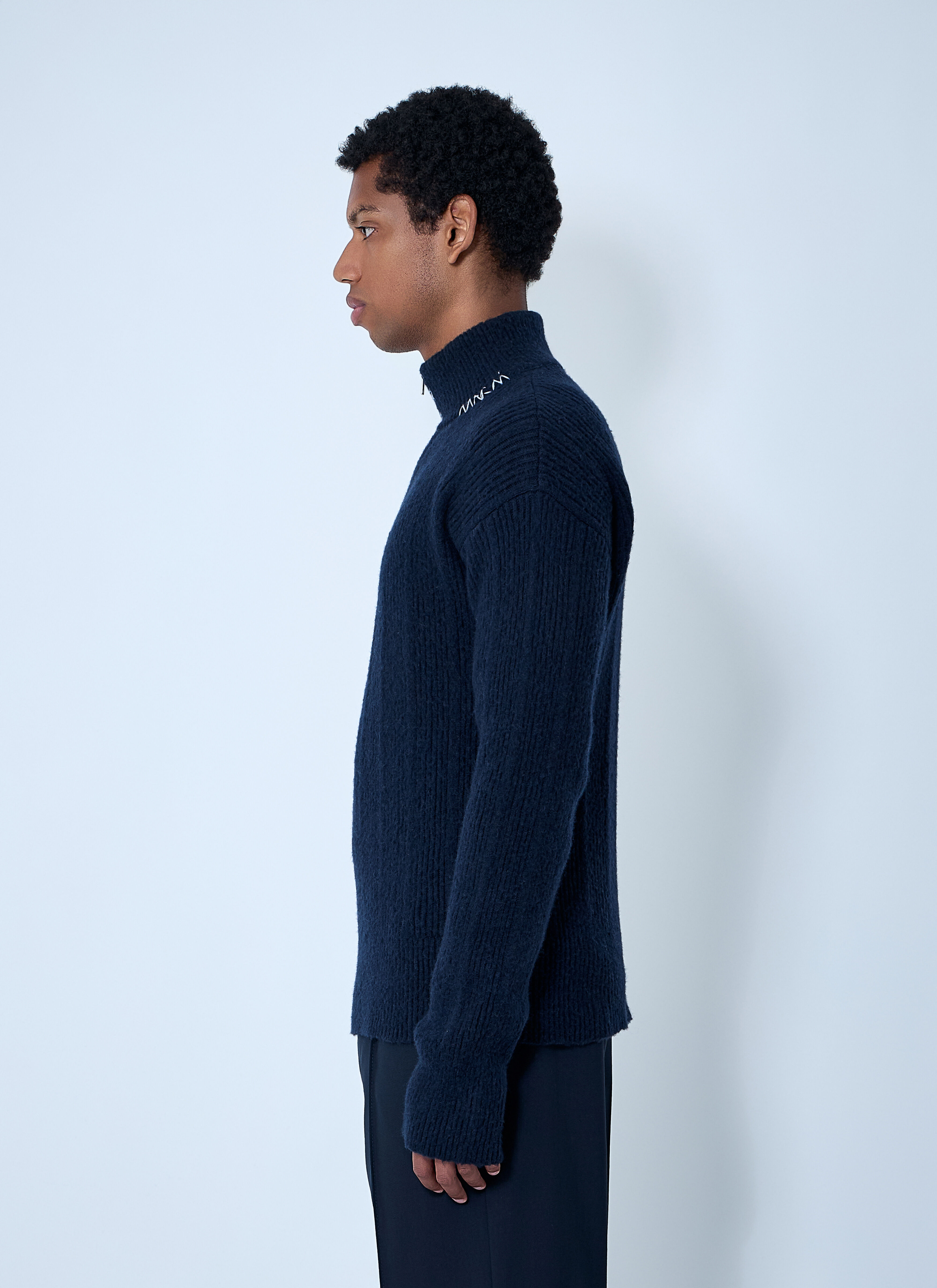 Logo Embroidery Sweater - 3