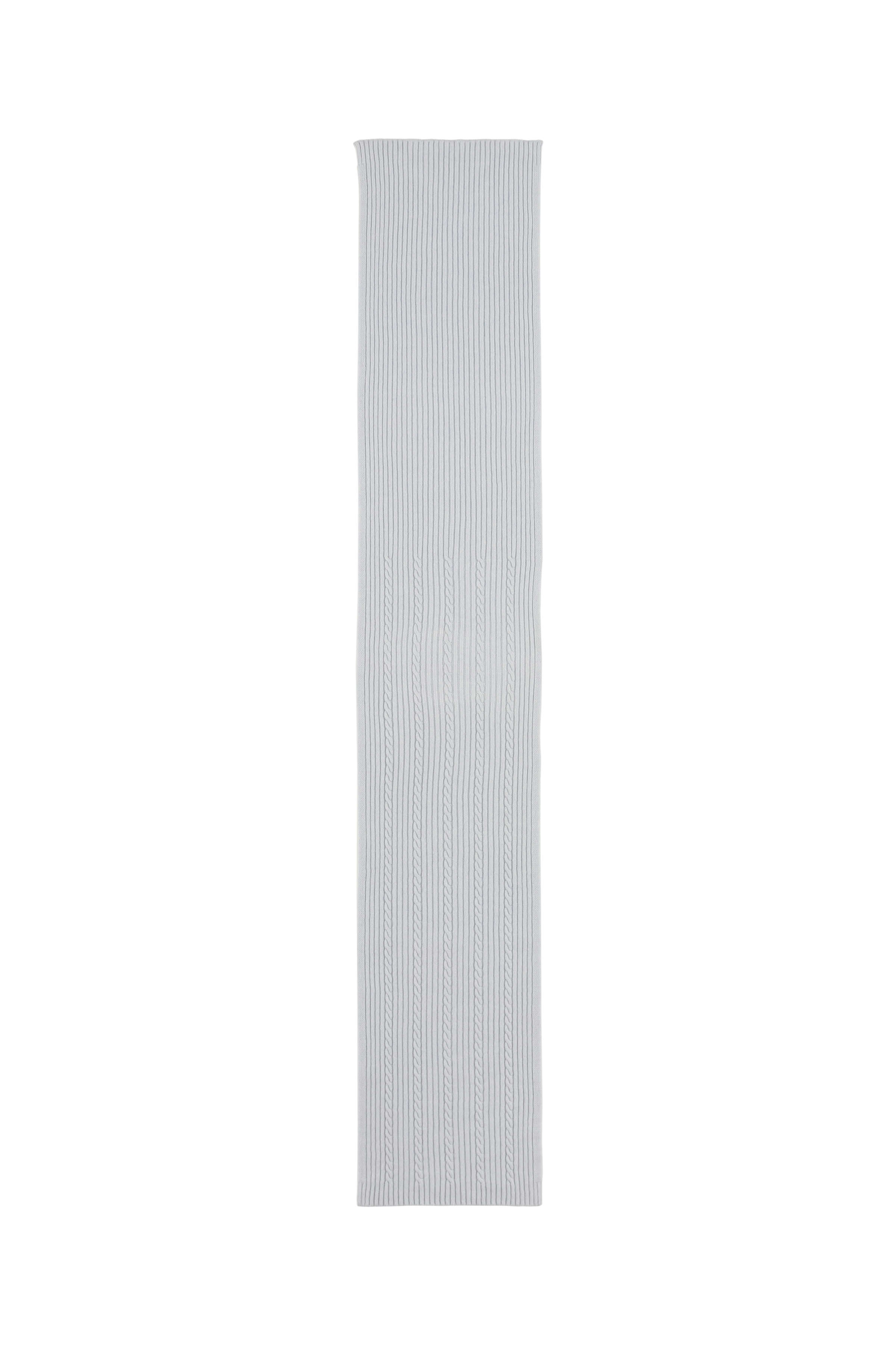 Cable & Rib Cashmere Scarf - 6