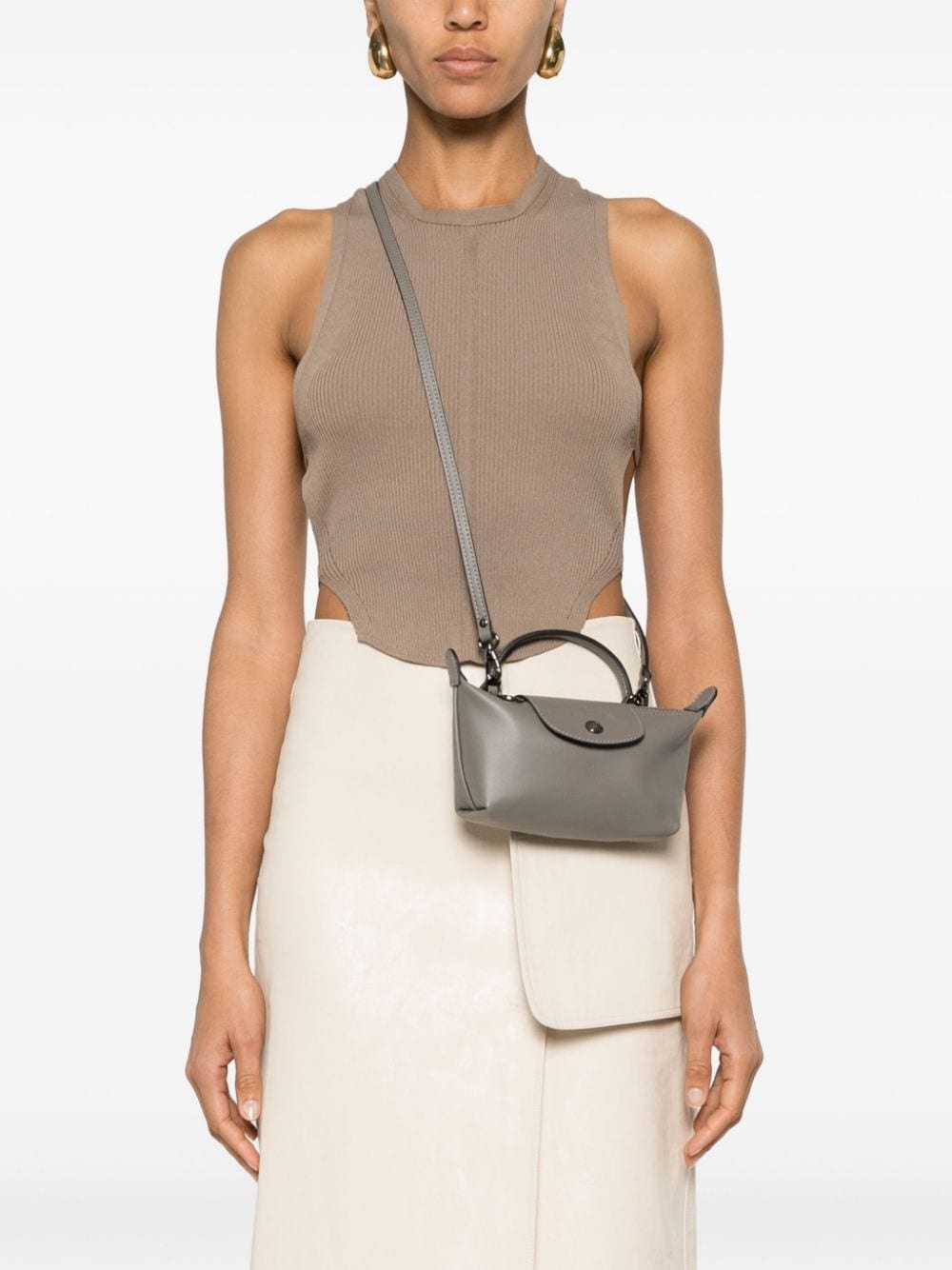 Xs Le Pliage Xtra Pouch leather tote bag - 2