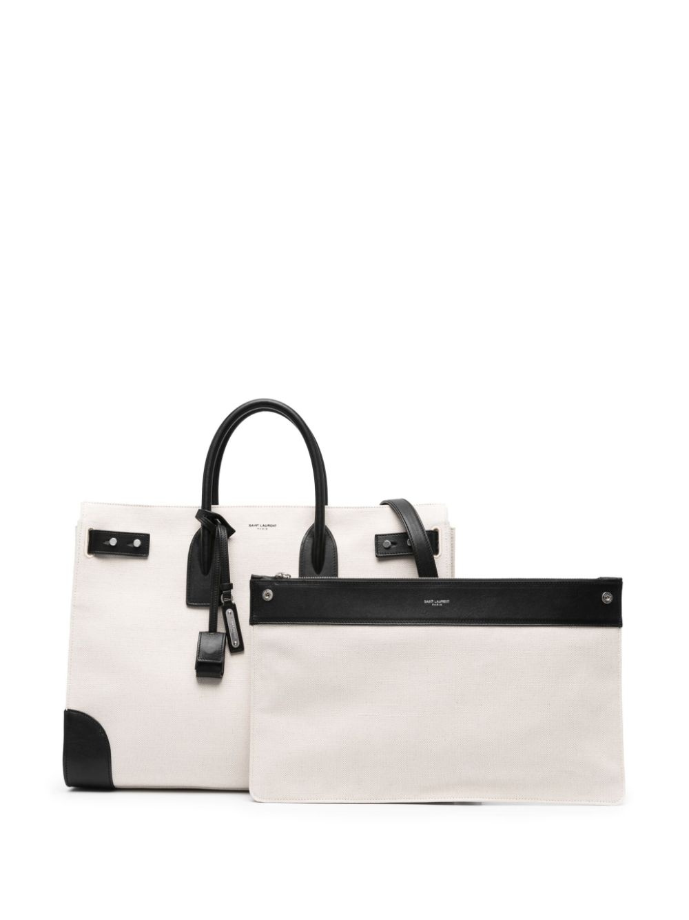 large Sac De Jour canvas tote bag - 6