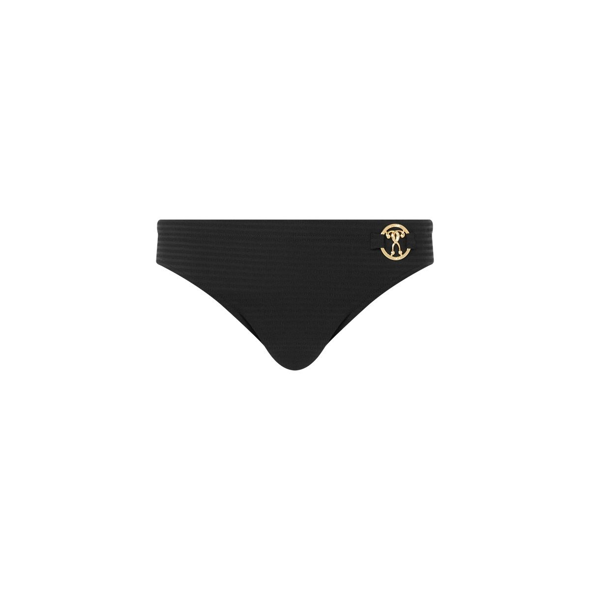 DOUBLE QUESTION MARK SEERSUCKER BIKINI BOTTOMS - 1