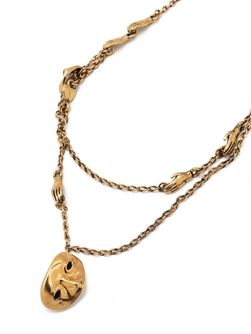 Estampe chain-link necklace - 3