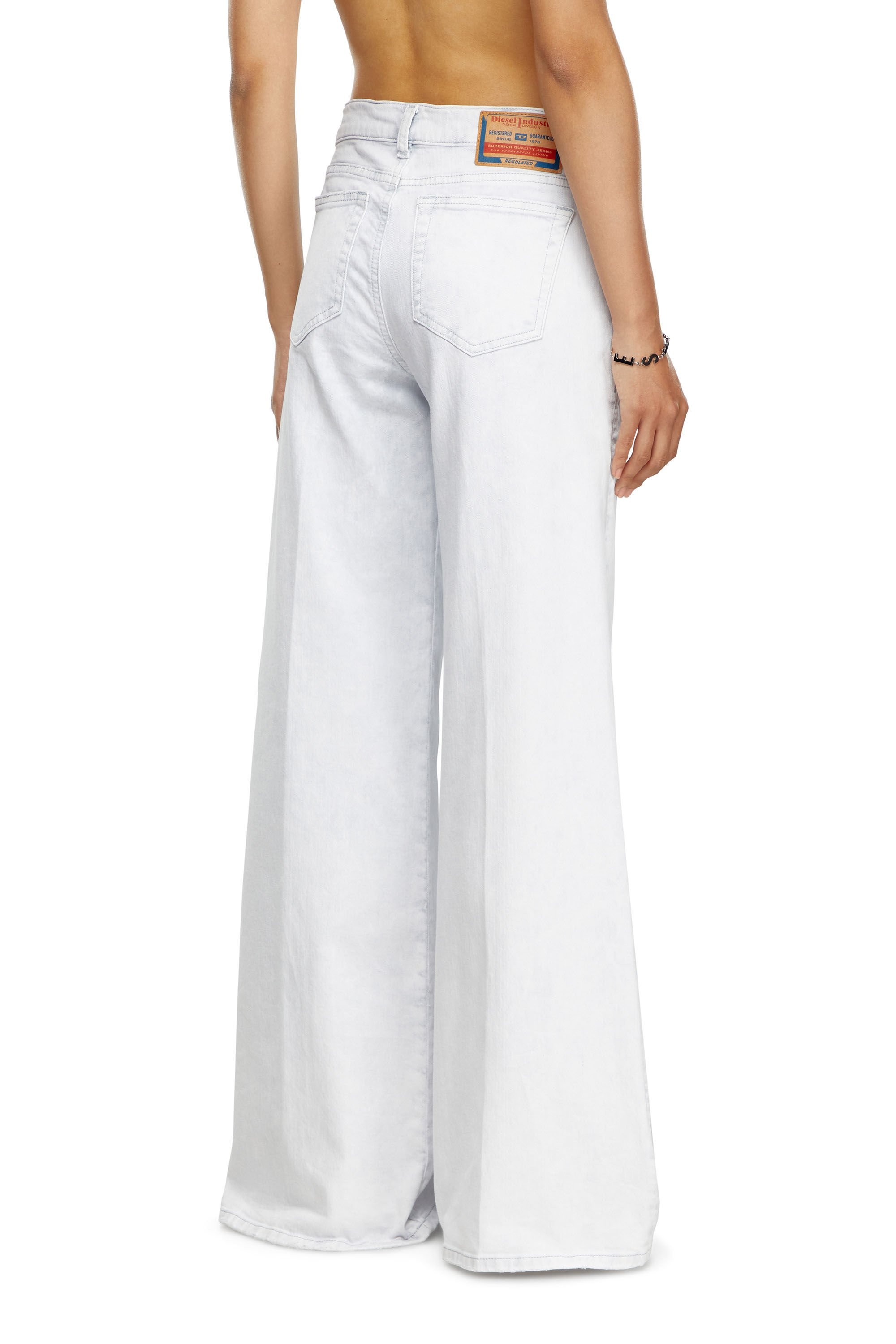 BOOTCUT AND FLARE JEANS 1978 D-AKEMI 0GRDL - 4