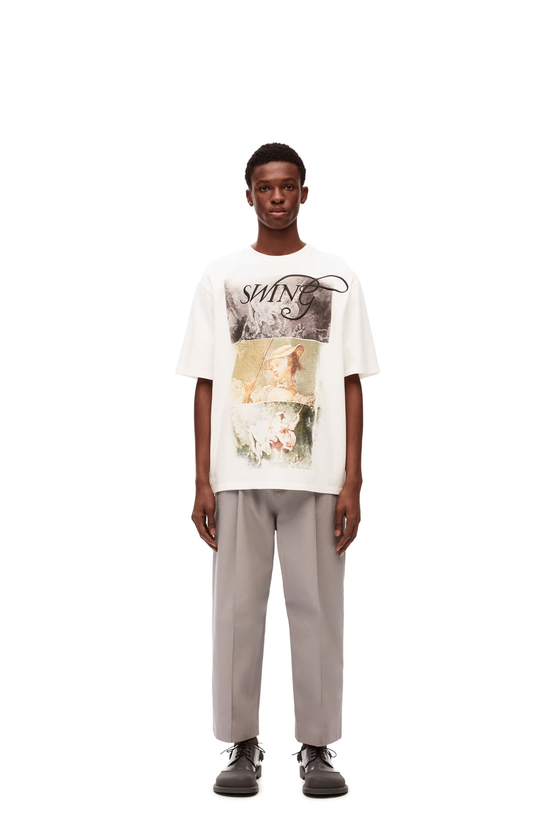Loose fit T-shirt in cotton - 2