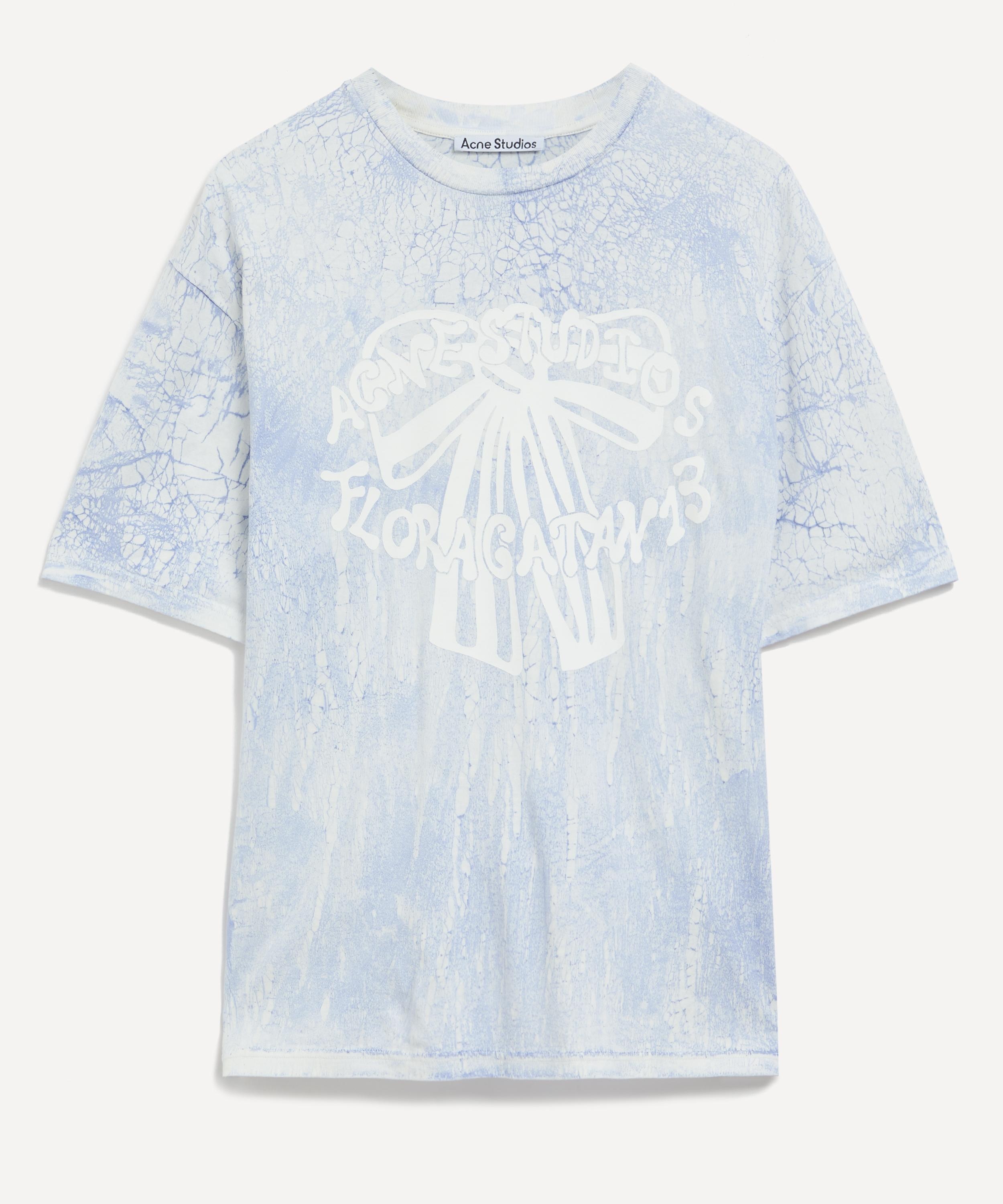 Plaster Print Crew Neck T-Shirt - 1