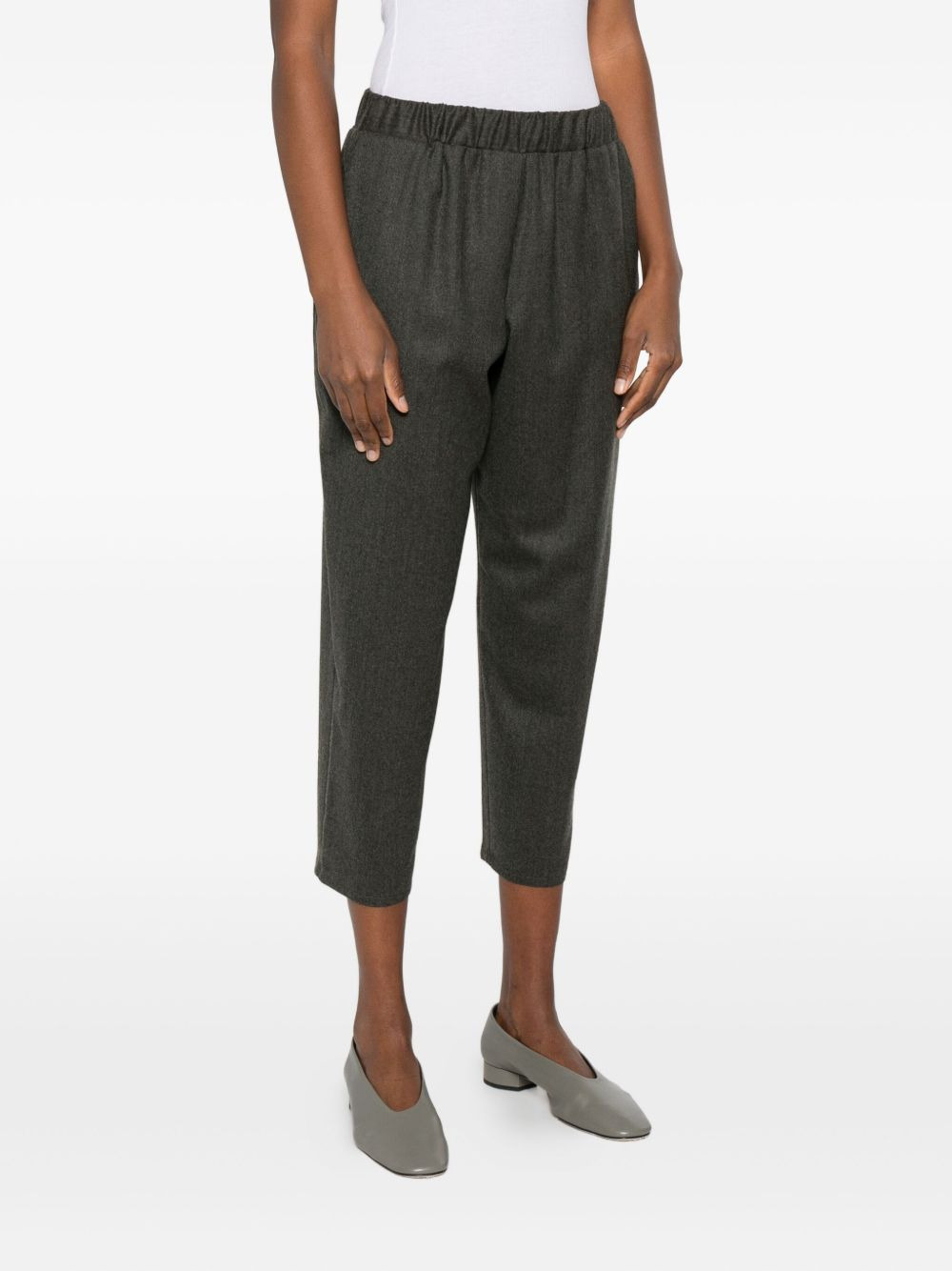 elastic-waist trousers - 3