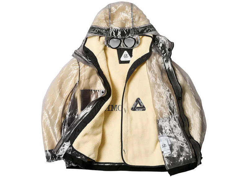 PALACE Palace x C.P. Company Klear Achronic Anorak Silver outlook