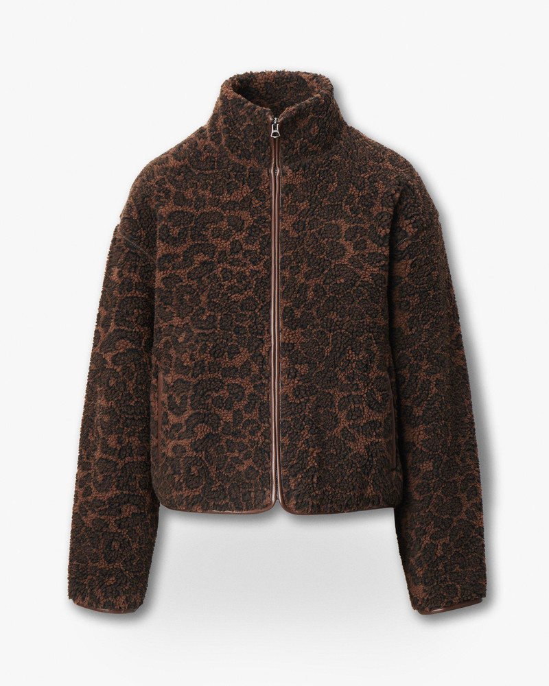 Sun Leopard Sherpa Jacket 1