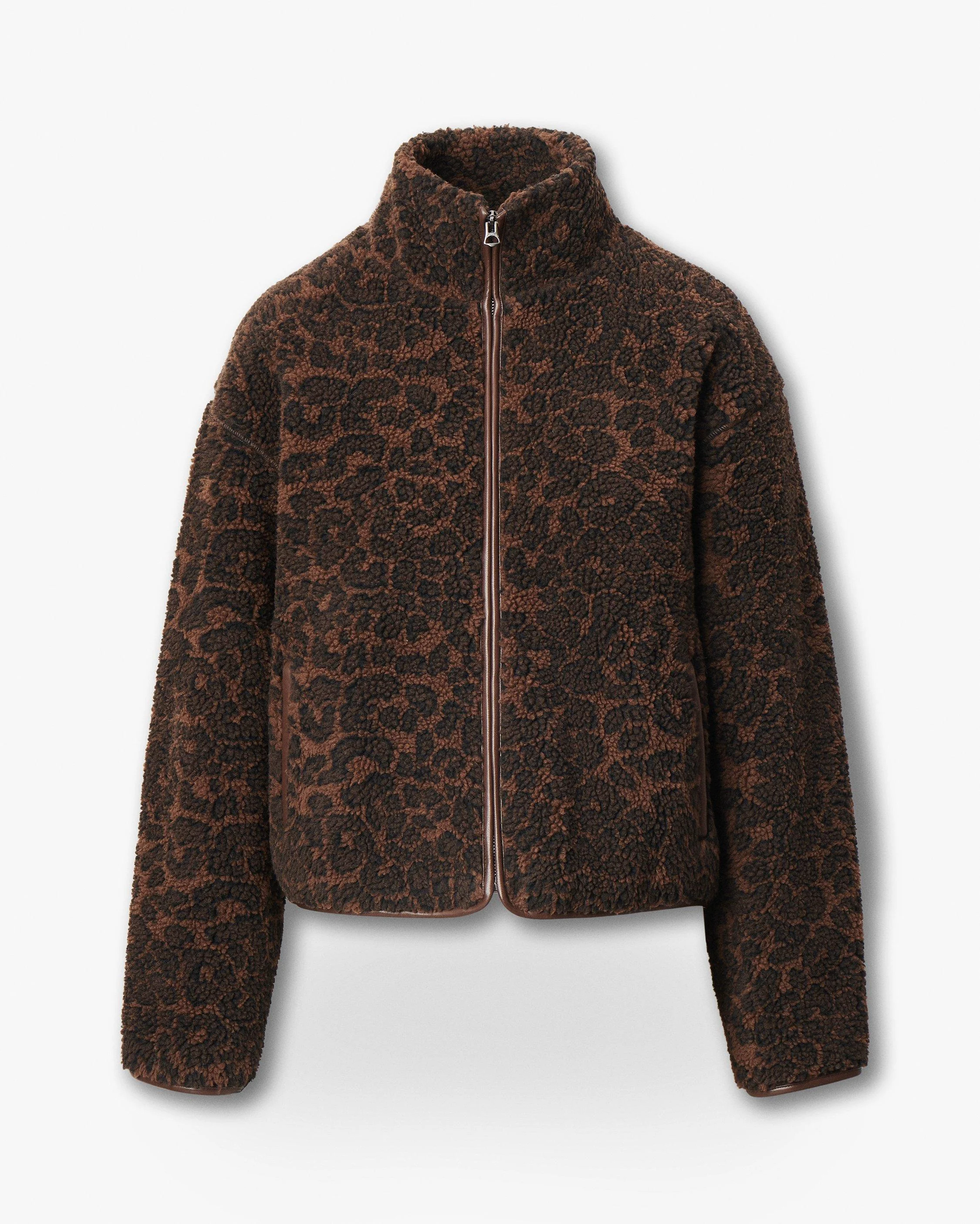 Sun Leopard Sherpa Jacket - 1