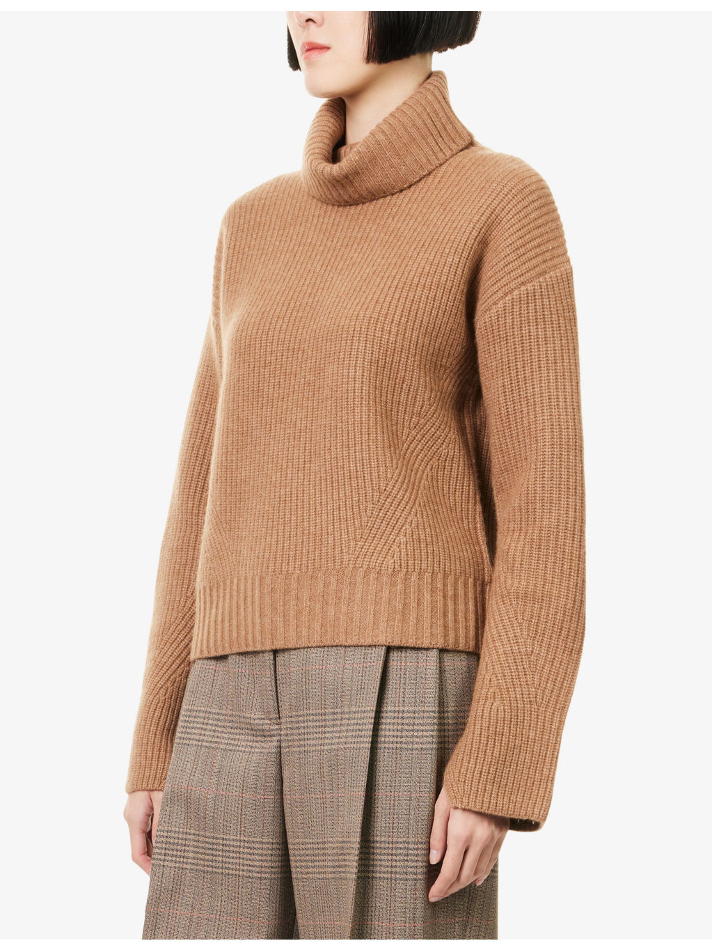 Matilda Turtleneck Wool And Cashmere Jumper - 3