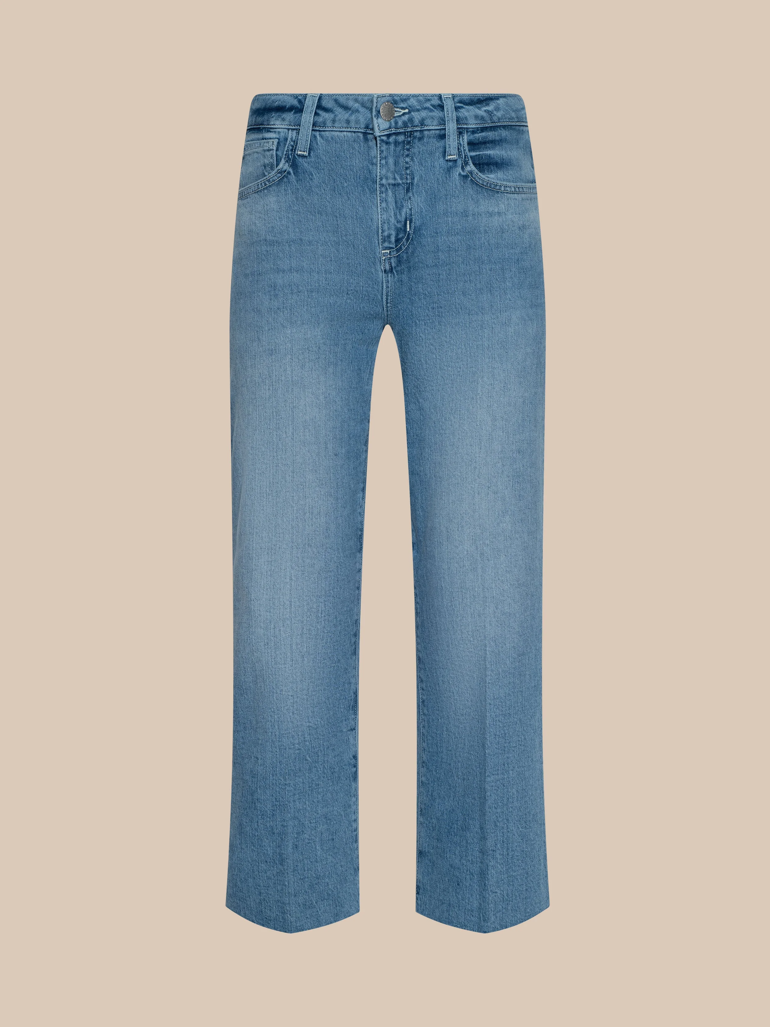 Wanda Cropped Wide-Leg Jean - 1