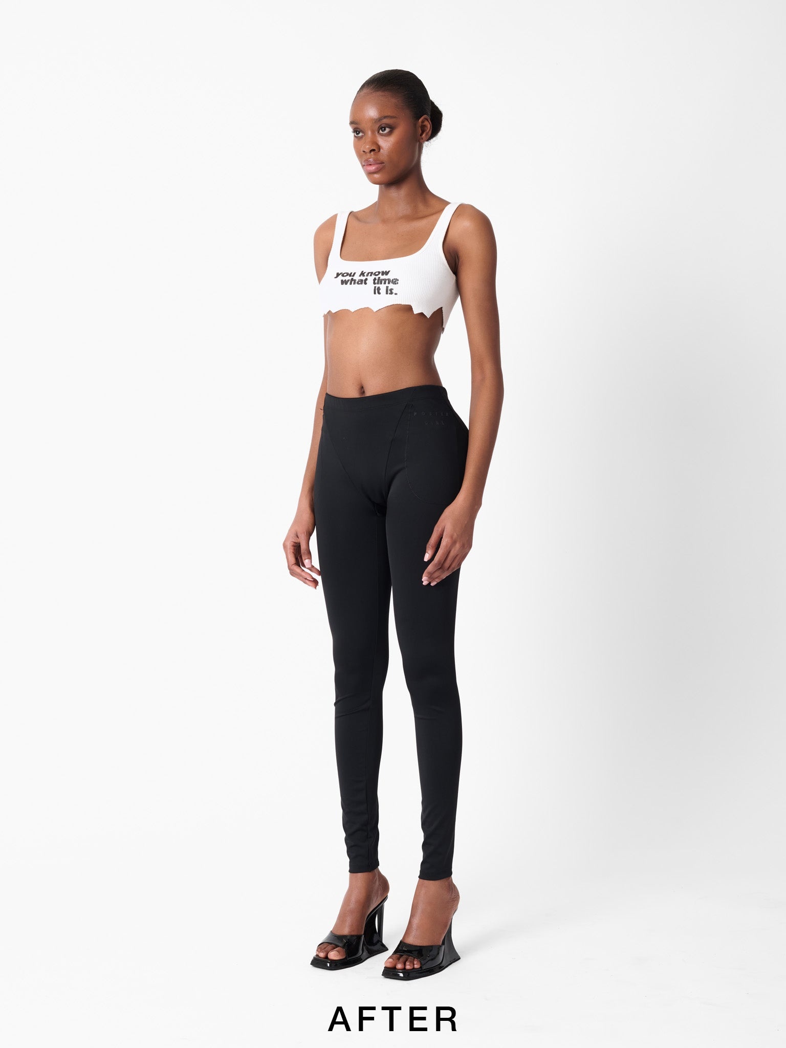 STACY PADDED LEGGINGS BLACK - 11