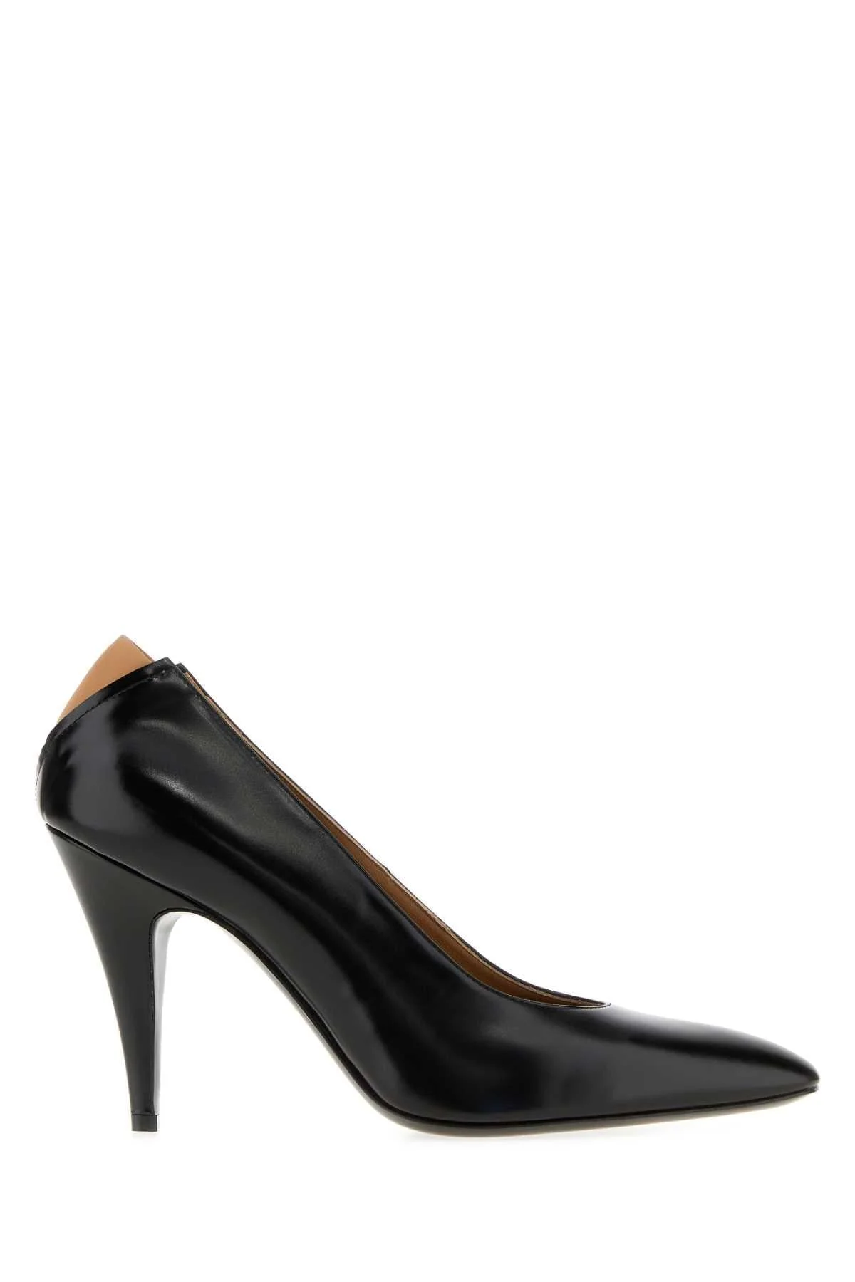 Jil Sander Women Black Leather Alma Pumps - 1
