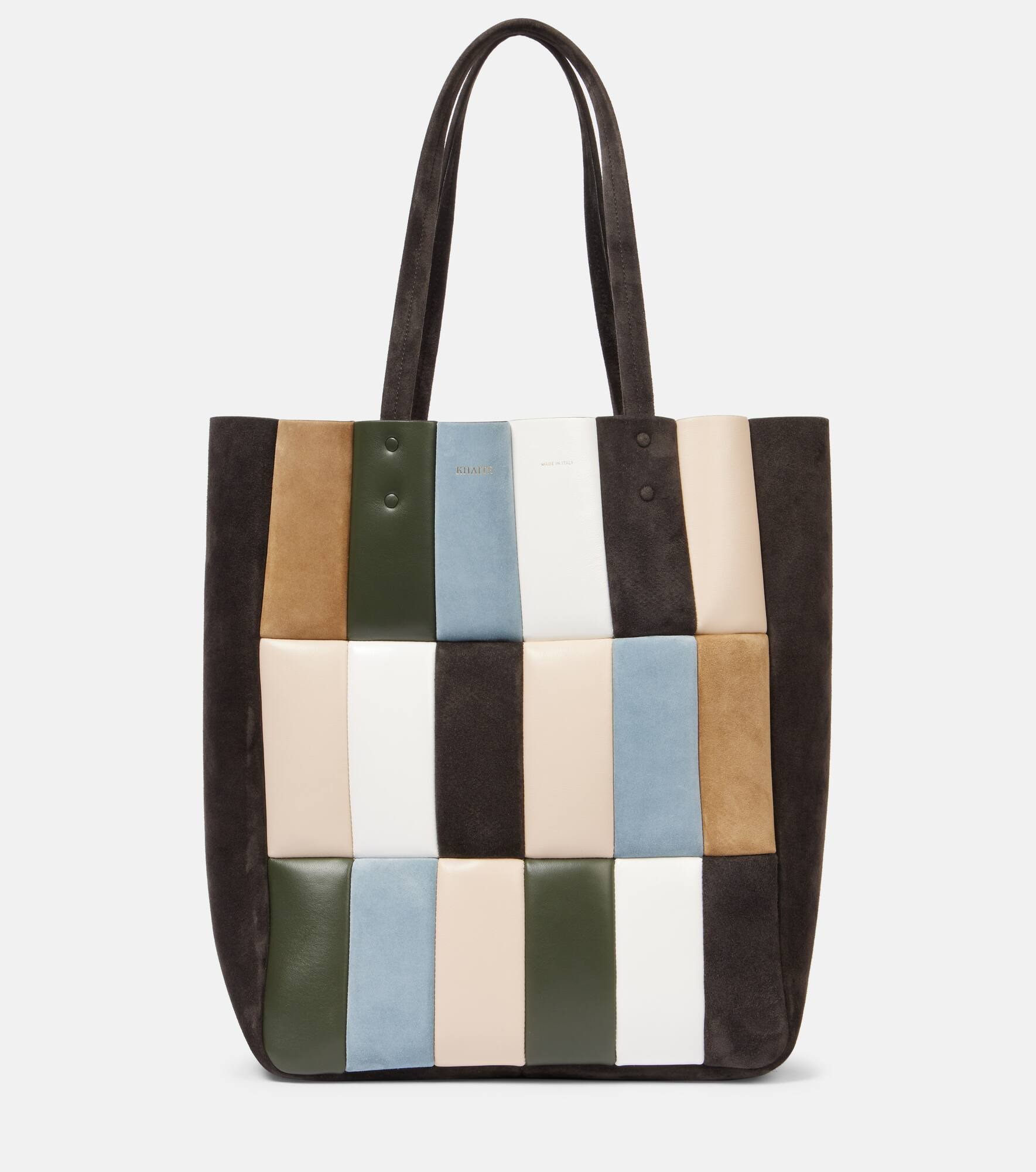 Zoe Large patchwork leather tote bag - 1