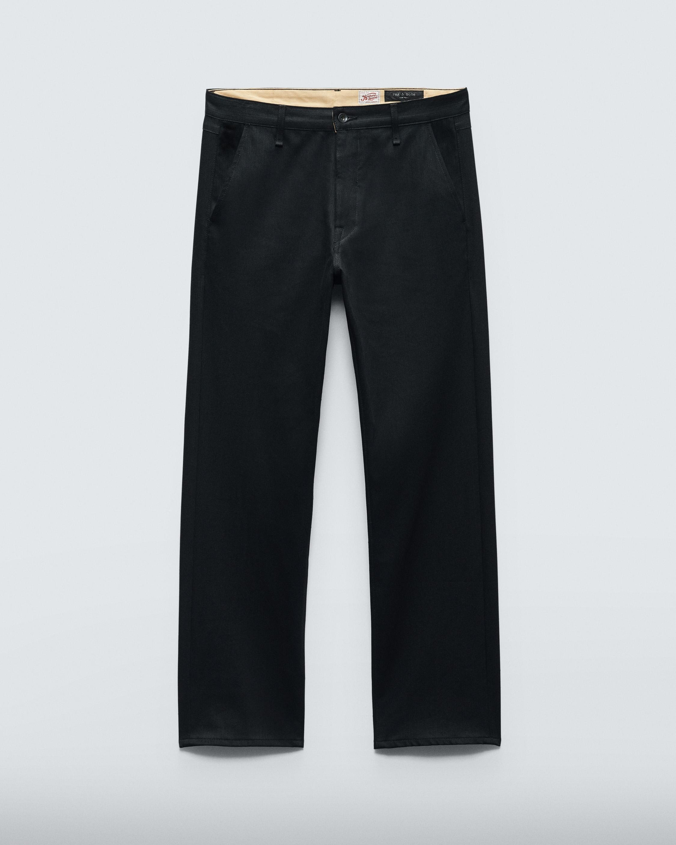 RB24 - Raw Black
Straight Fit Washed Black Jean - 1