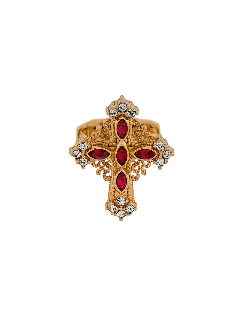 baroque cross cufflinks - 1