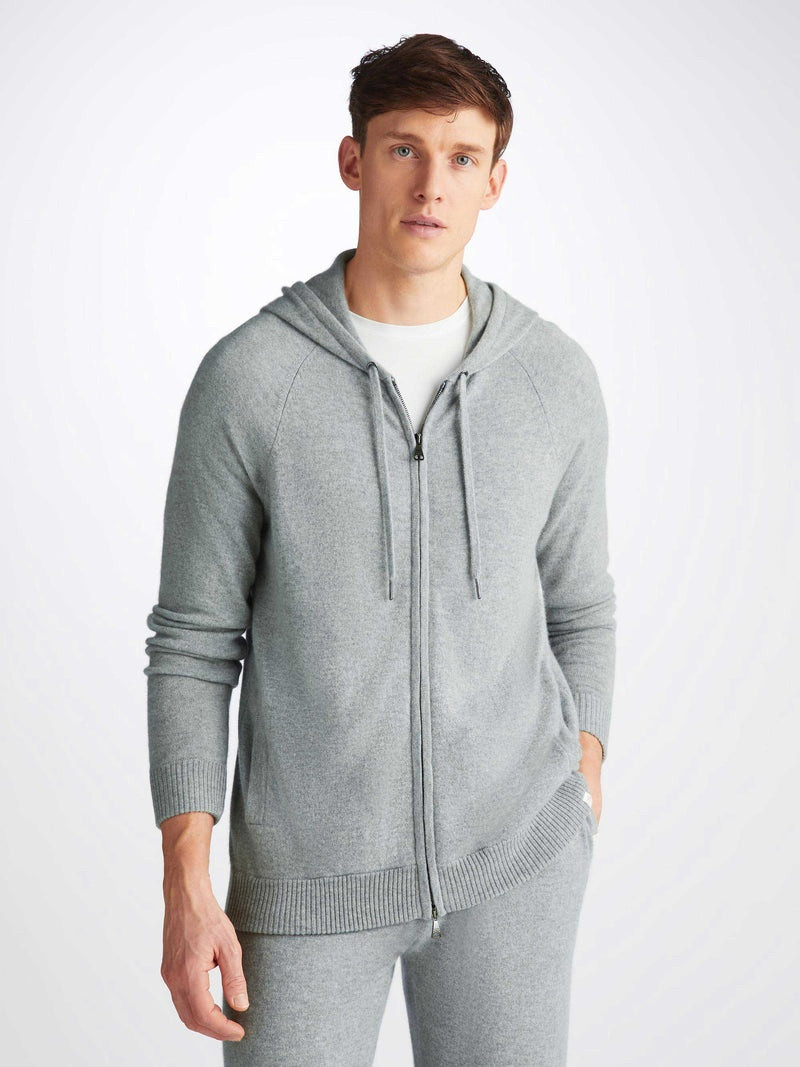 Men's Hoodie Finley Cashmere Silver 3