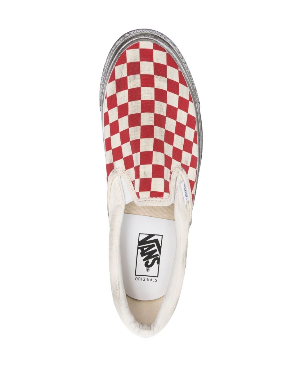 OG check-pattern slip-on sneakers - 4