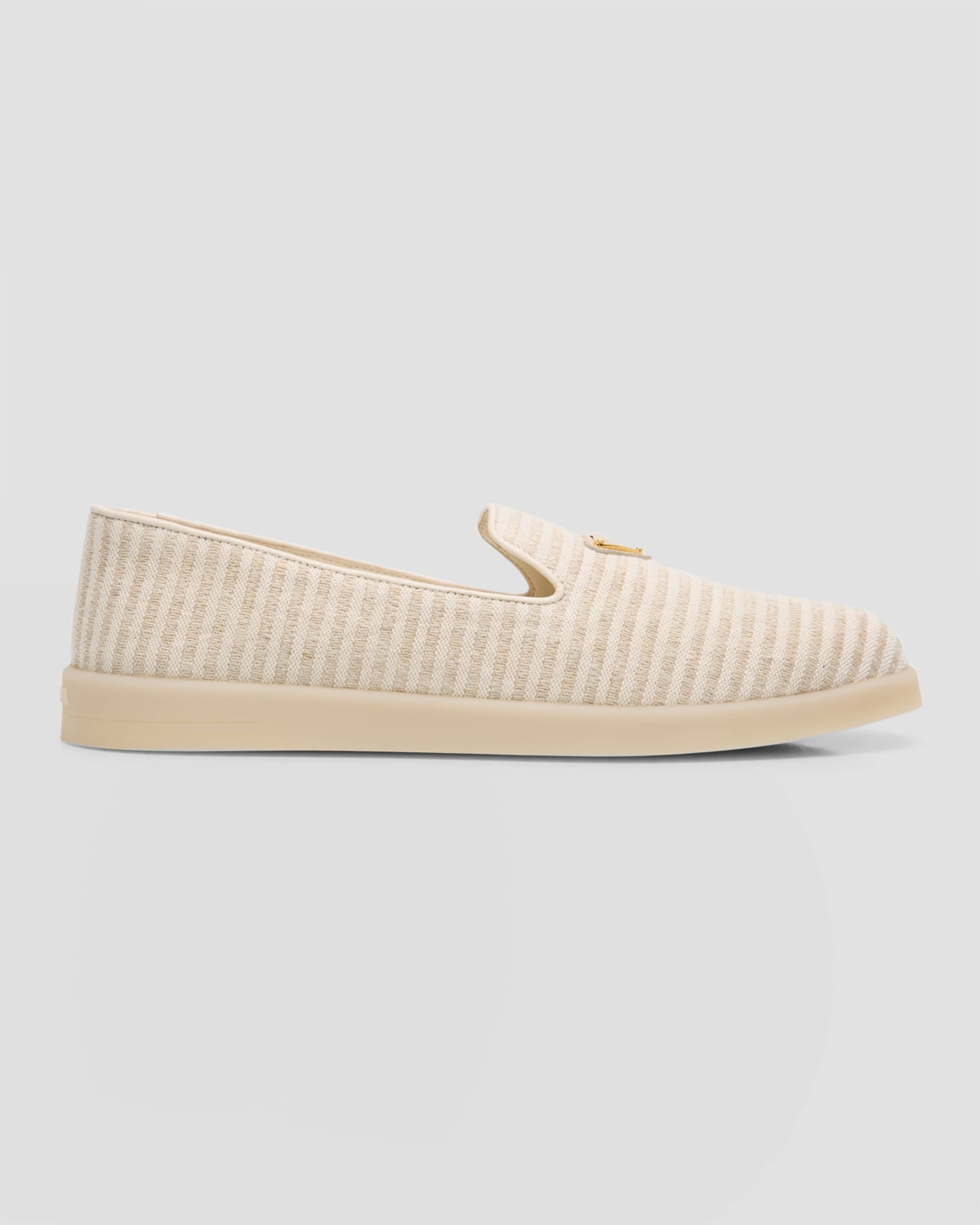 Saint Tropez Cotton Slip-On Sneakers - 1