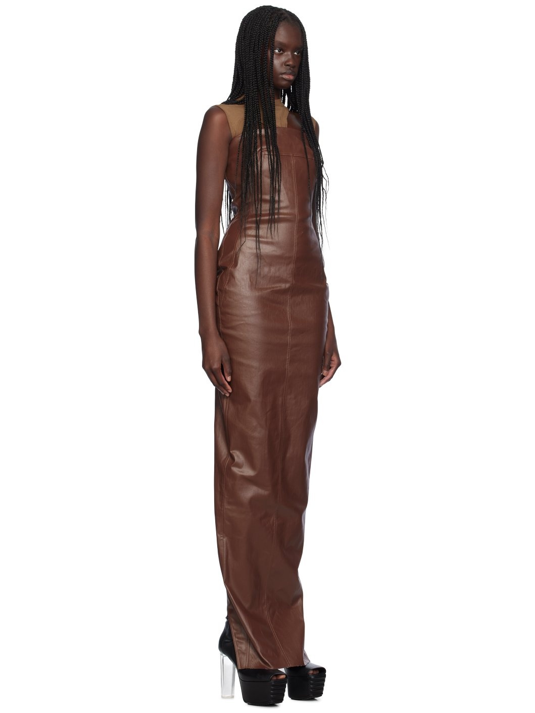 Brown Porterville Bustier Gown - 2