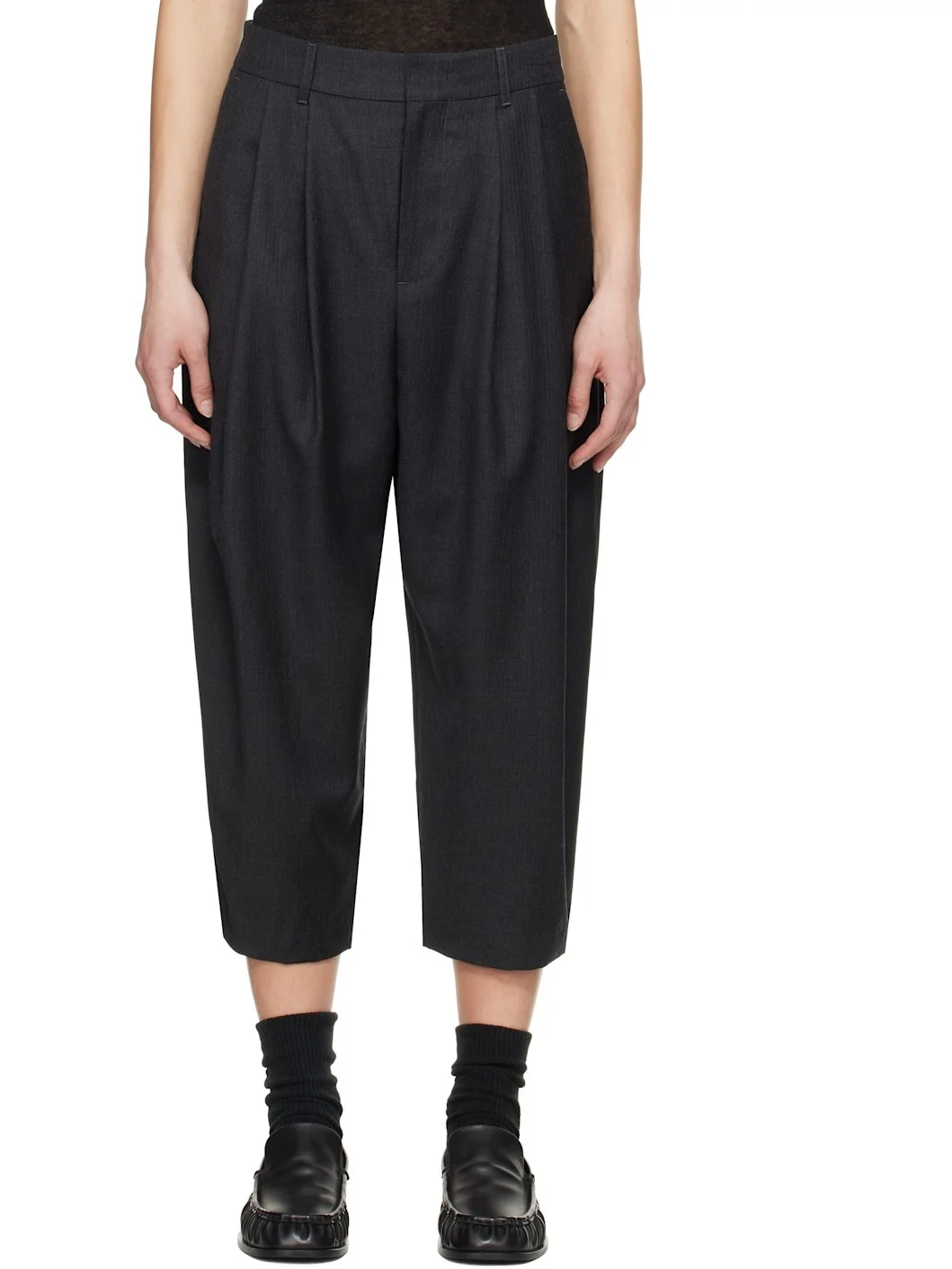 Gray Sig; BK Tag 01 Trousers - 1