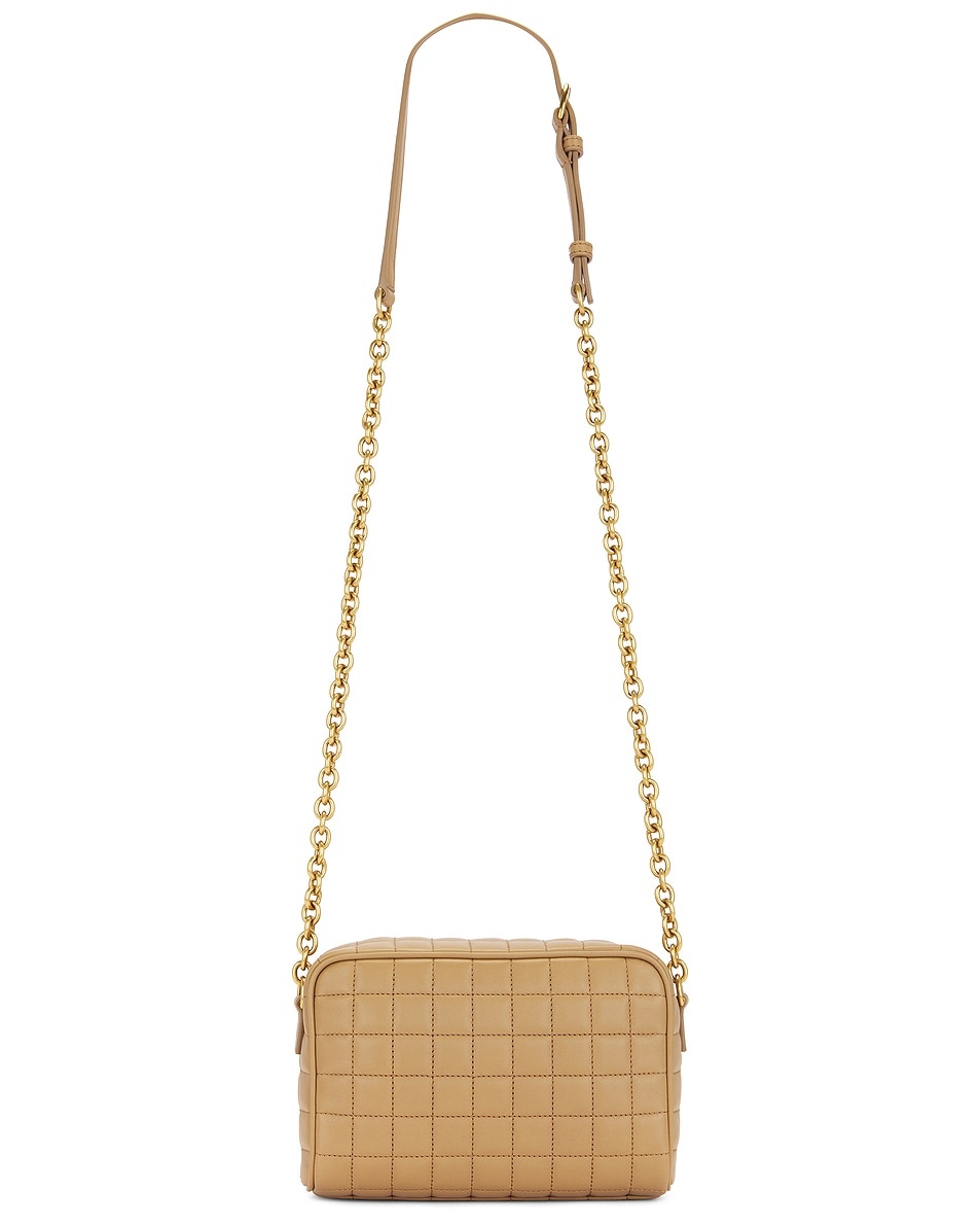 バッグ・カバンその他 SAINT LAURENT Woman Mini bag Beige 764809AABVP 2357 Saint Laurent Loulou mini chain bag for Women - Beige in