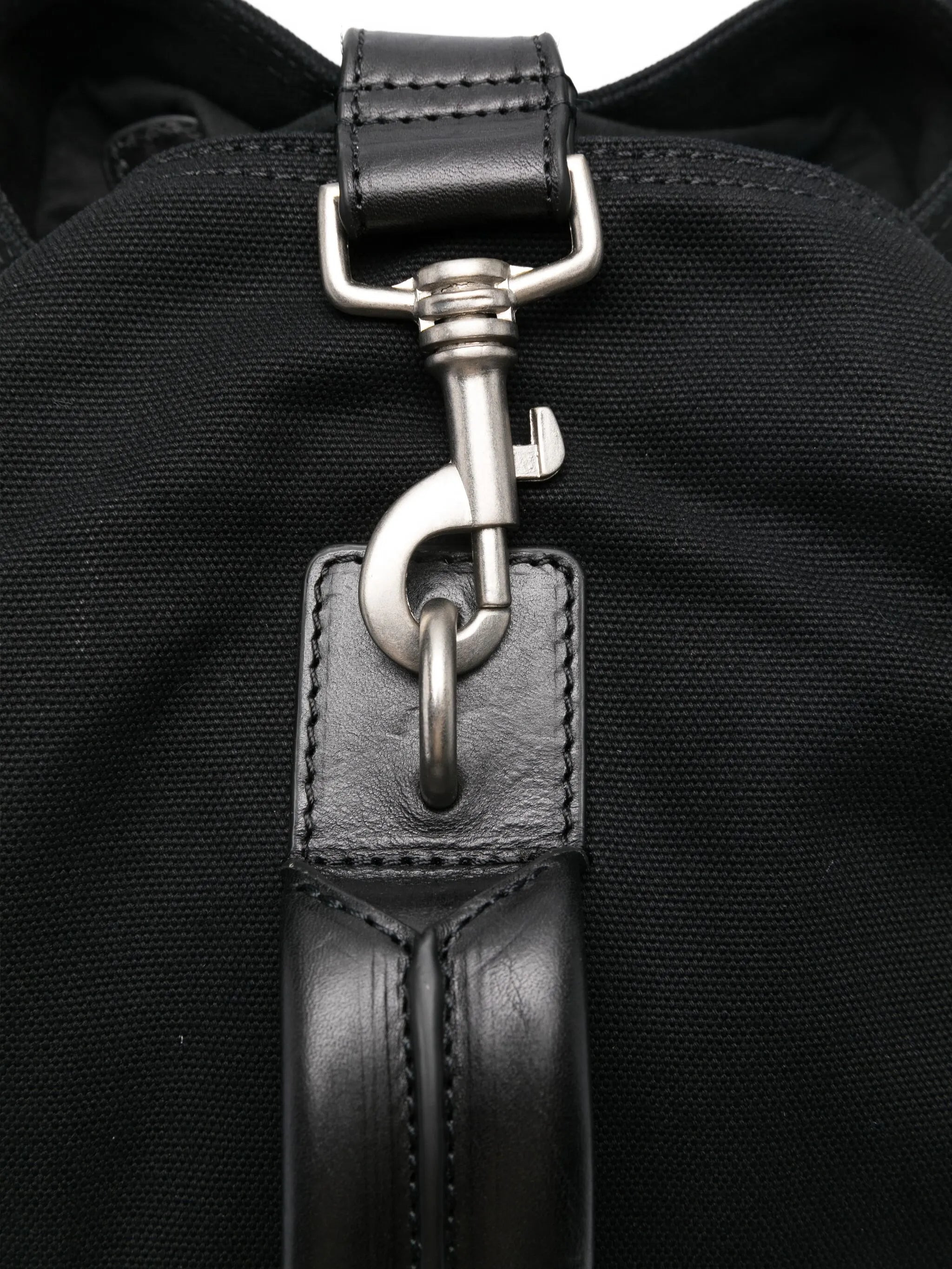 Dries Van Noten Leather-trim Backpack - 3
