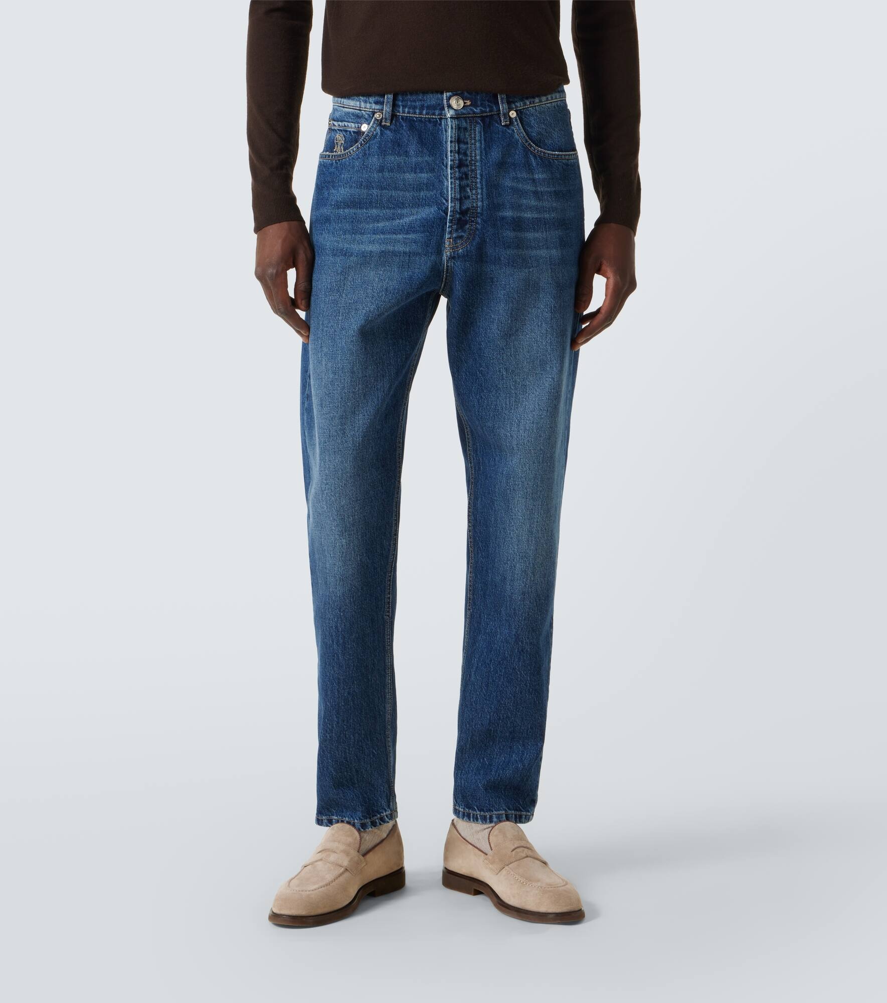 Mid-rise slim jeans - 3